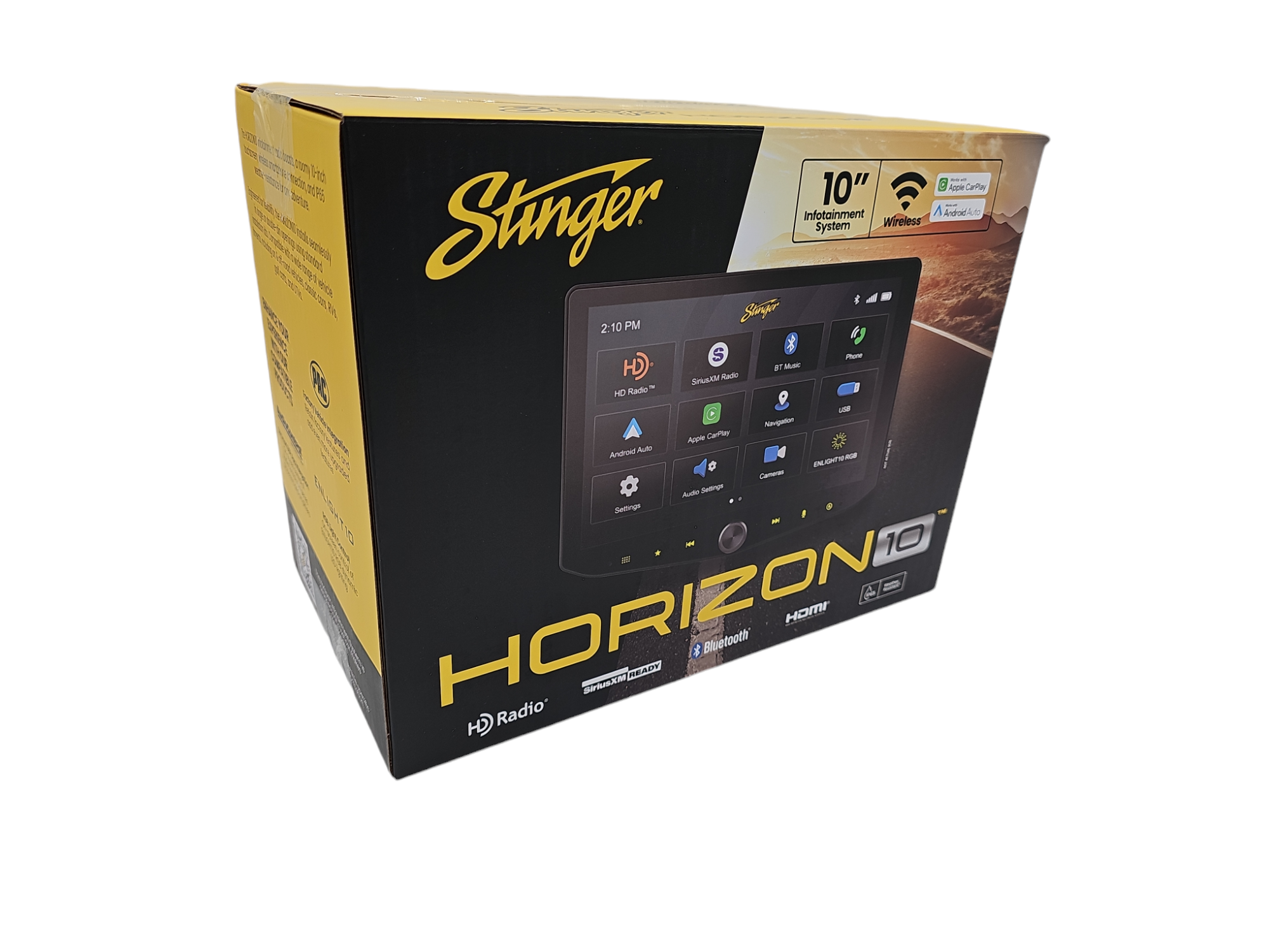 STINGER HORIZON 10.1-inch FLOATING MULTIMEDIA INFOTAINMENT DISPLAY SYSTEM