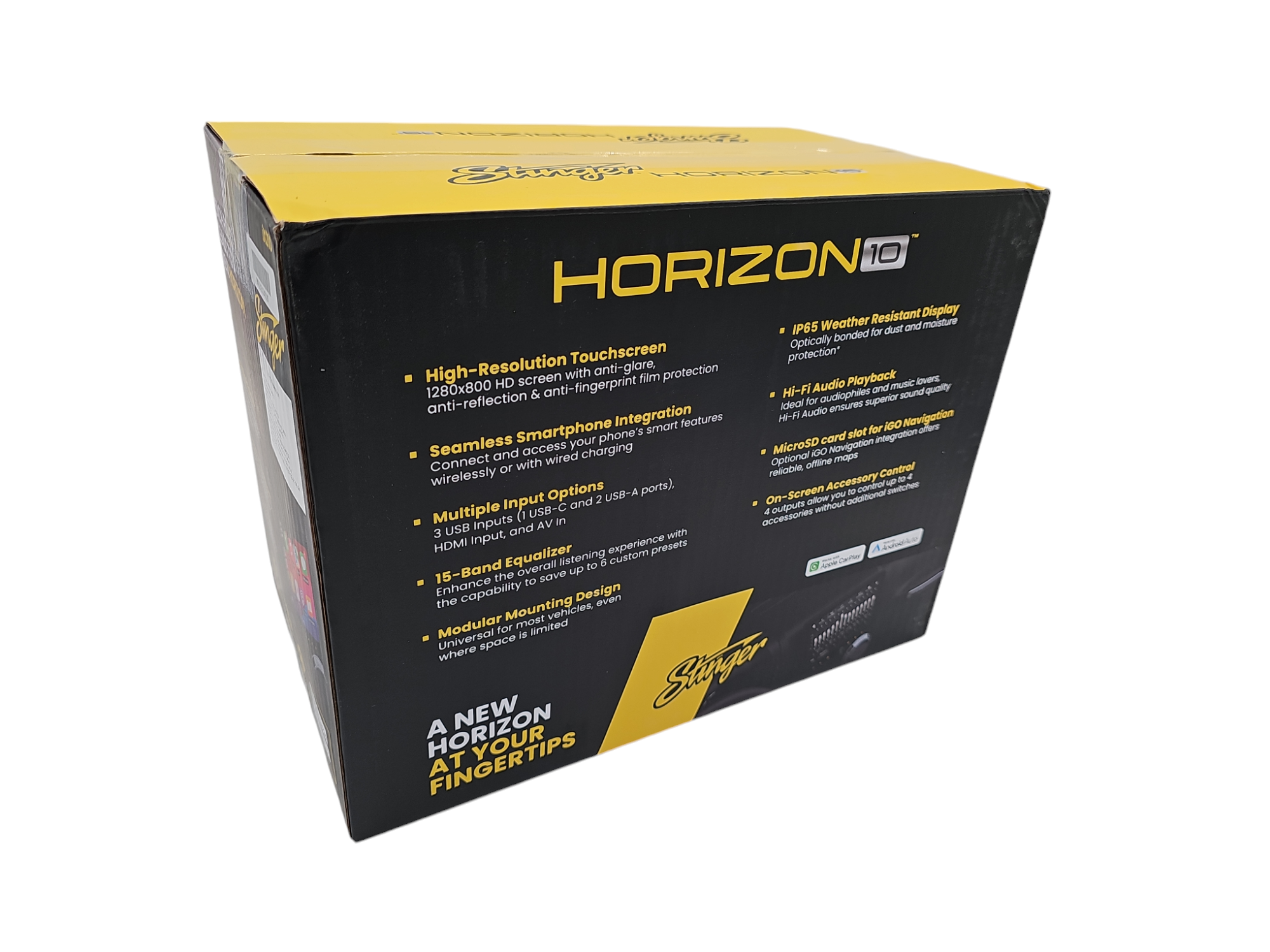 STINGER HORIZON 10.1-inch FLOATING MULTIMEDIA INFOTAINMENT DISPLAY SYSTEM