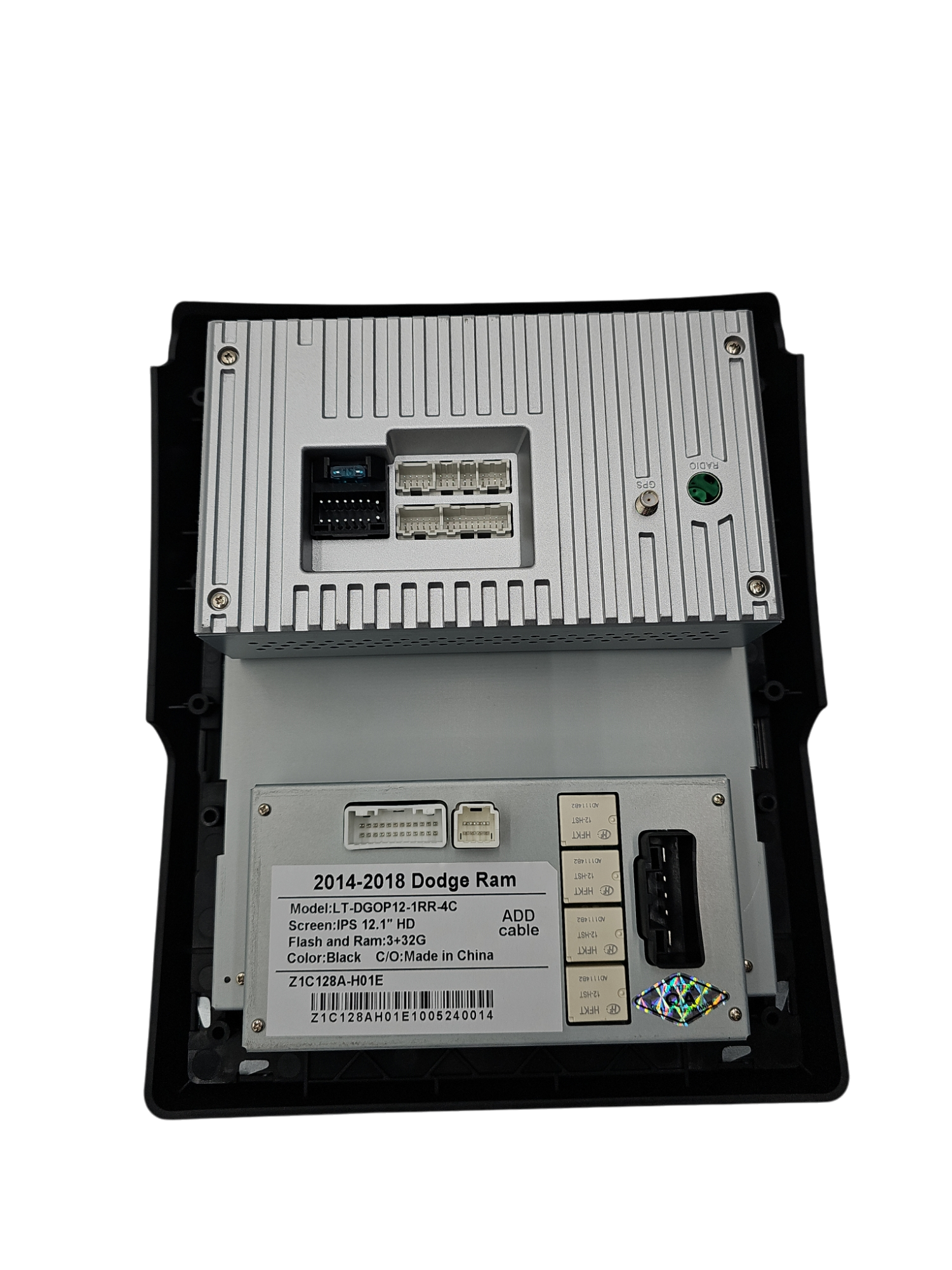 LINKSWELL LITE SERIES T-STYLE 12.1" HD TOUCHSCREEN RECEIVER FOR 2014-2018 & 2019 CLASSIC RAM TRUCKS