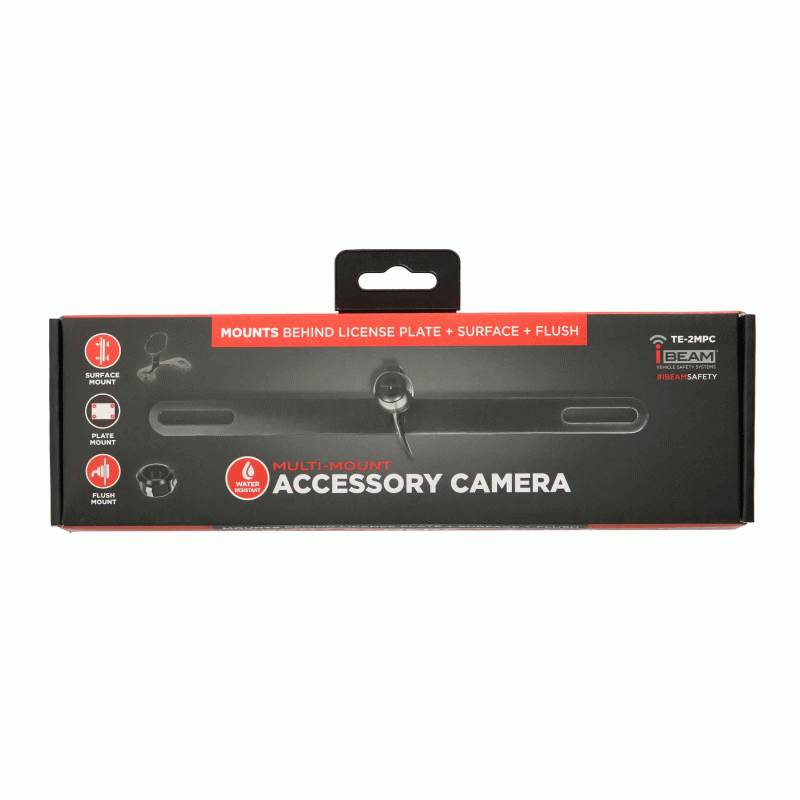 IBEAM Accessory Camera With Multi-Mounts with selectable parking lines IBEAM Accessory Camera With Multi-Mounts with selectable parking lines