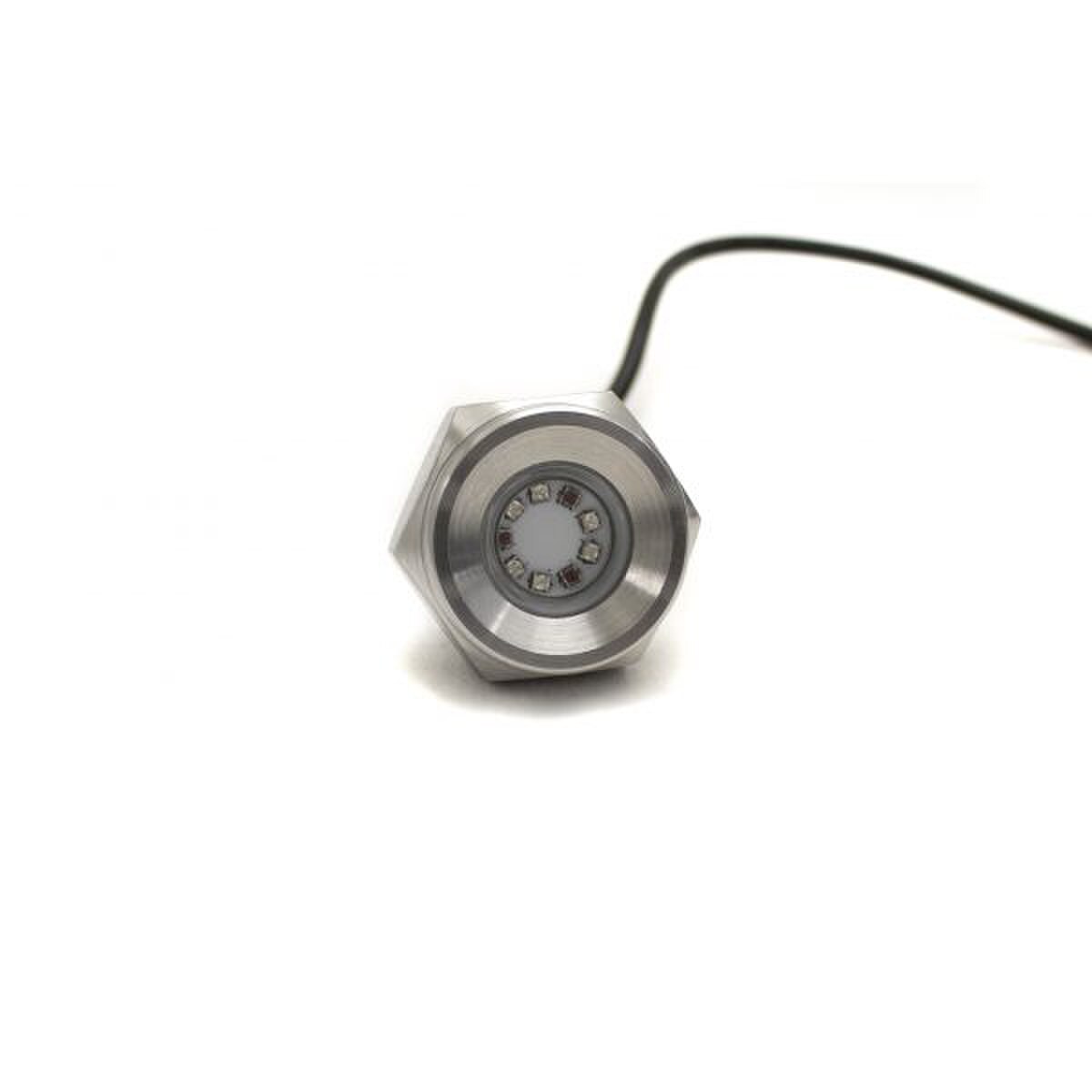 HydroBLAST 27-Watt Ultra SLIM RGB MultiColor LED Drain Plug 259-1176 Lumens - 316 Marine Grade Stainless Steel