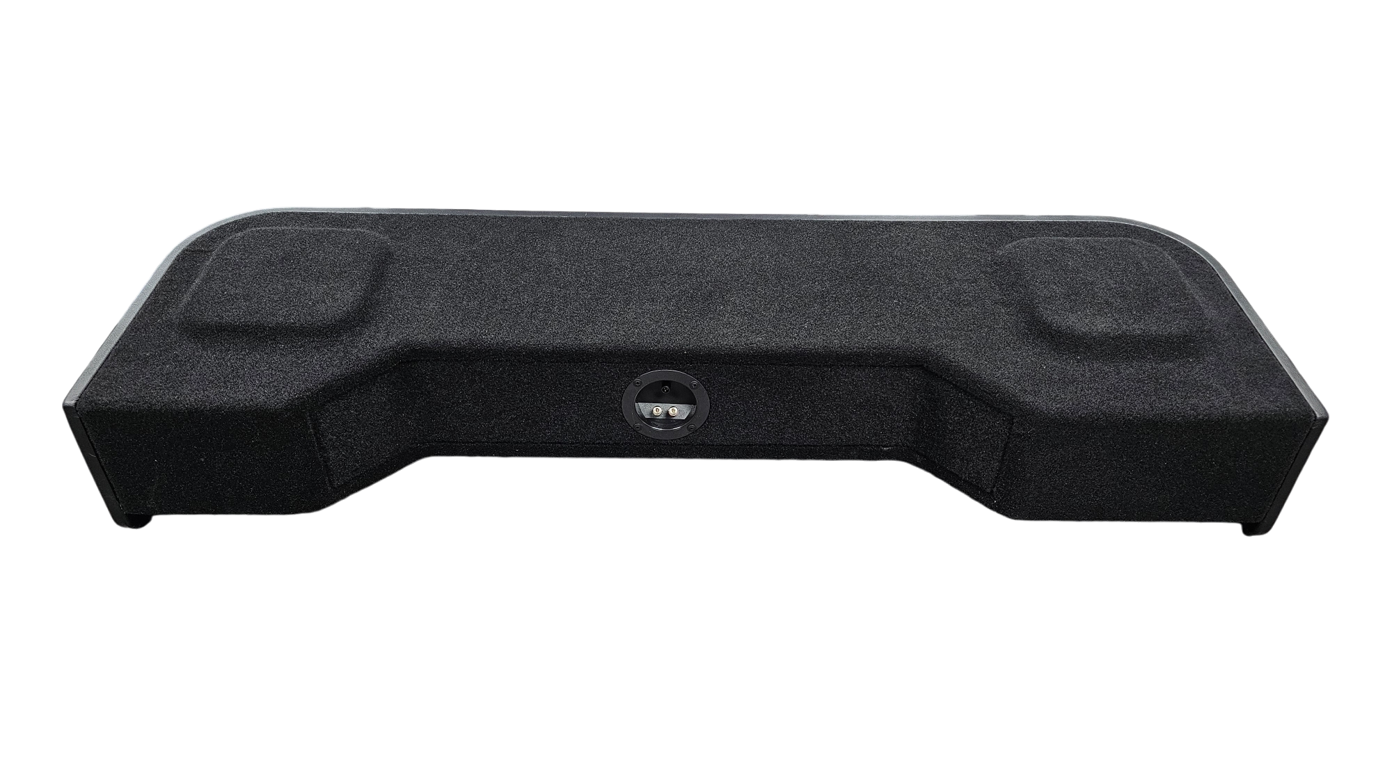 BASS-MAXX LEVEL 4 PRO SERIES RAM TRUCK 2019 UP CREW CAB - ROUNDED CORNERS, VINYL WRAPPED WITH DURABLE CARPET TOP AND BOTTOM, ACRYLIC INSERTS, CHASING LED LIGHTING BUILT IN