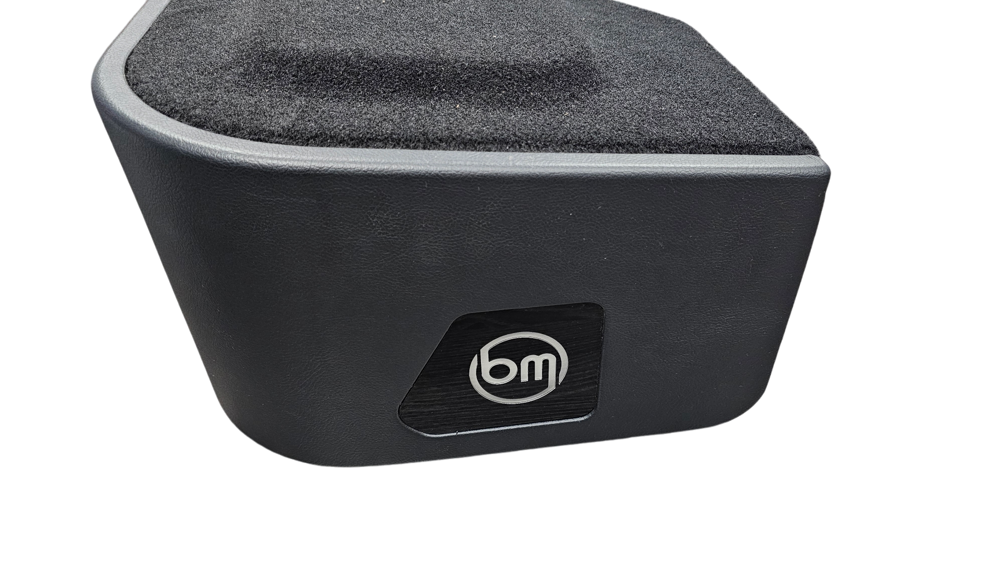 BASS-MAXX LEVEL 4 PRO SERIES RAM TRUCK 2019 UP CREW CAB - ROUNDED CORNERS, VINYL WRAPPED WITH DURABLE CARPET TOP AND BOTTOM, ACRYLIC INSERTS, CHASING LED LIGHTING BUILT IN