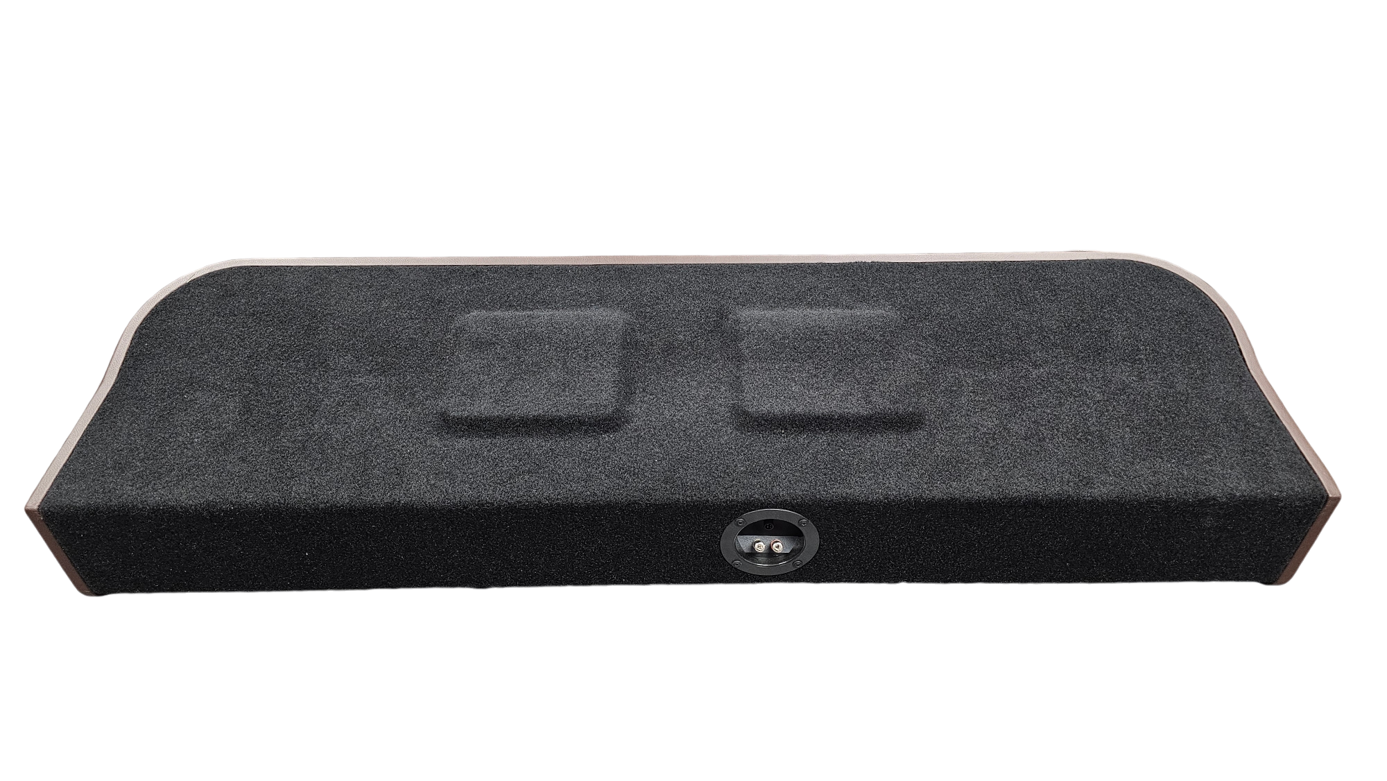 BASS-MAXX LEVEL 4 PRO SERIES FORD 150 2009-2024, SUPER DUTY 2017-2024 TRUCK CREW CAB - ROUNDED CORNERS, VINYL WRAPPED WITH DURABLE CARPET TOP AND BOTTOM, ACRYLIC INSERTS, CHASING LED LIGHTING BUILT IN