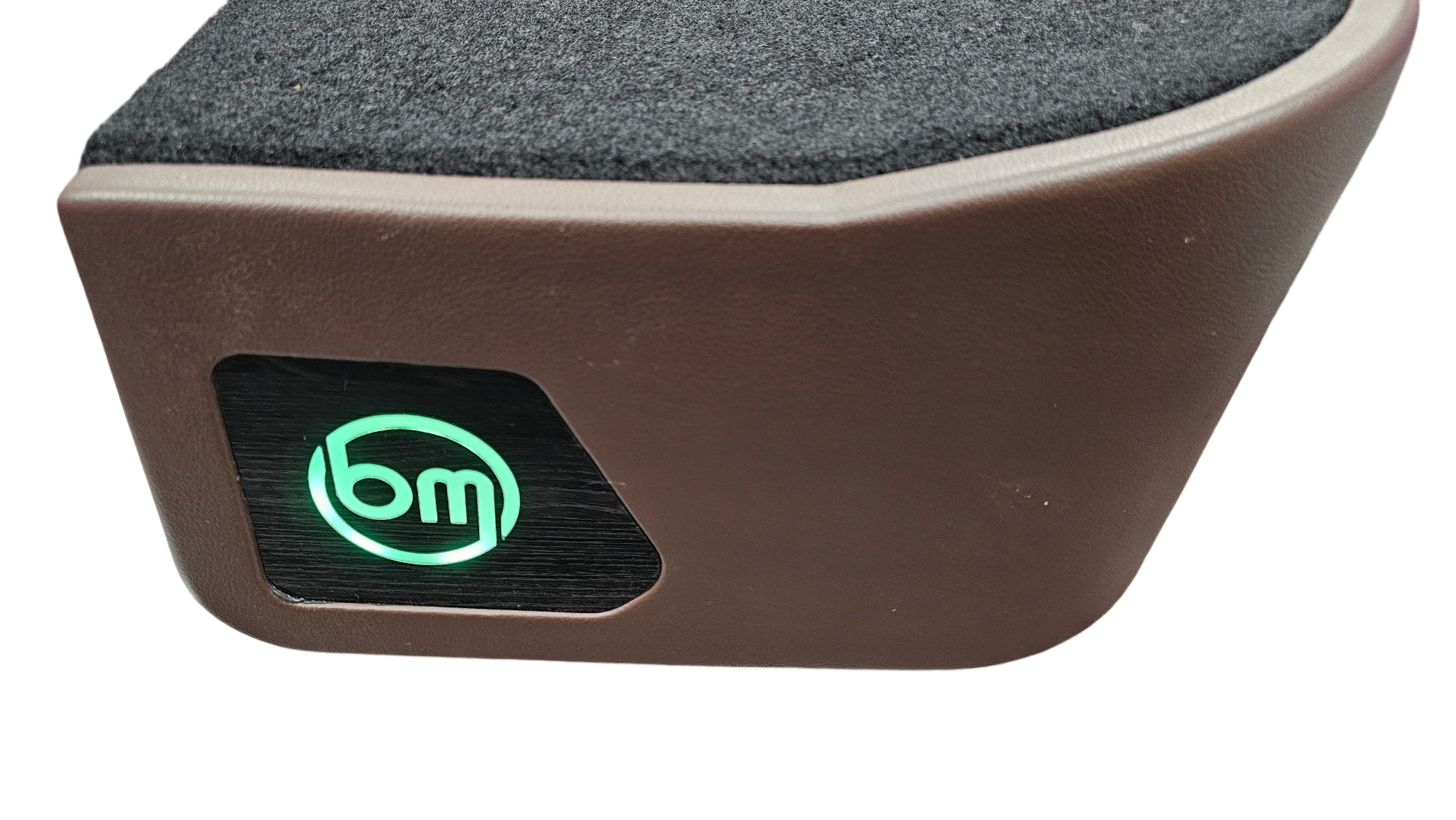 BASS-MAXX LEVEL 4 PRO SERIES FORD 150 2009-2024, SUPER DUTY 2017-2024 TRUCK CREW CAB - ROUNDED CORNERS, VINYL WRAPPED WITH DURABLE CARPET TOP AND BOTTOM, ACRYLIC INSERTS, CHASING LED LIGHTING BUILT IN