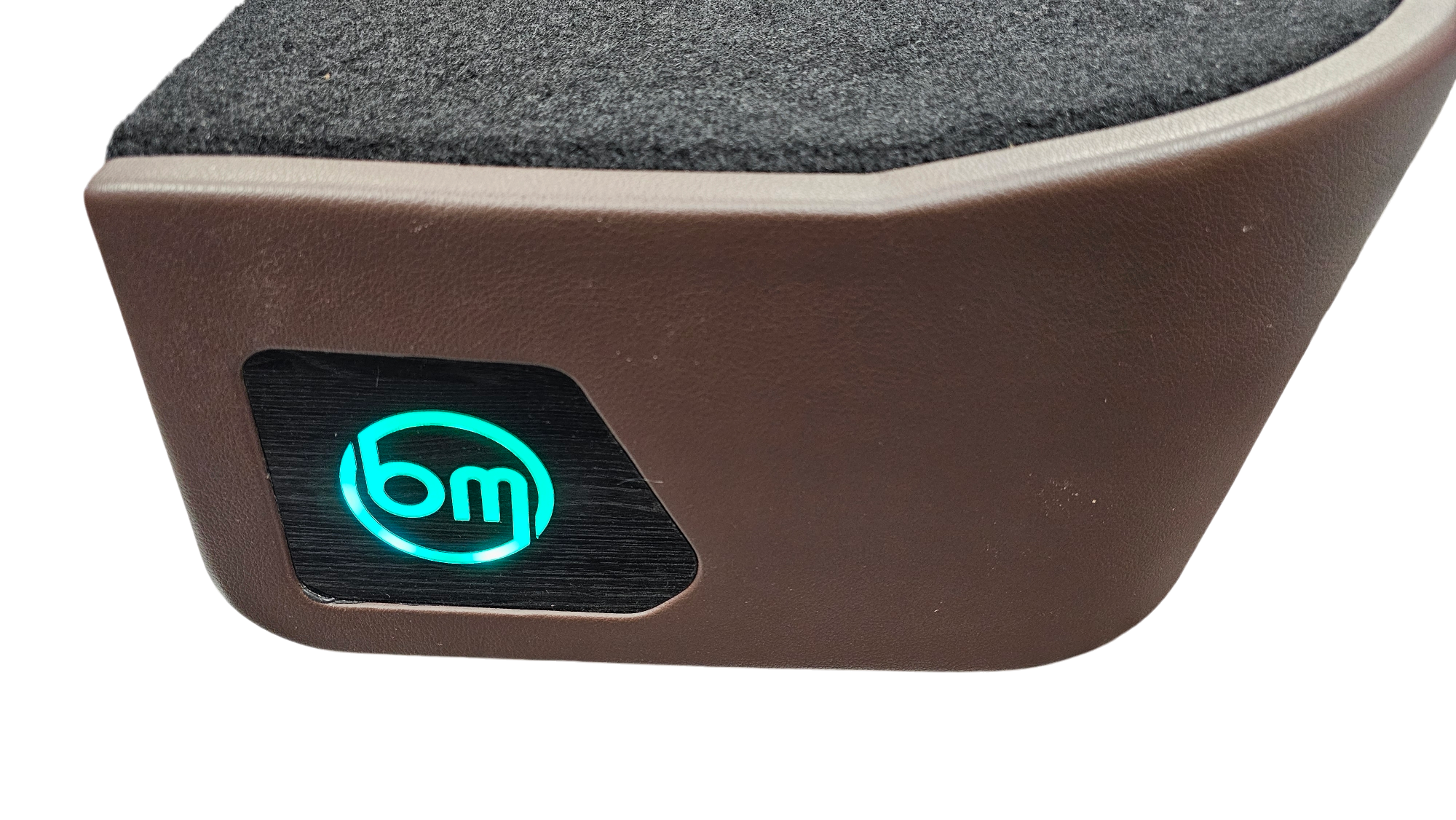 BASS-MAXX LEVEL 4 PRO SERIES FORD 150 2009-2024, SUPER DUTY 2017-2024 TRUCK CREW CAB - ROUNDED CORNERS, VINYL WRAPPED WITH DURABLE CARPET TOP AND BOTTOM, ACRYLIC INSERTS, CHASING LED LIGHTING BUILT IN