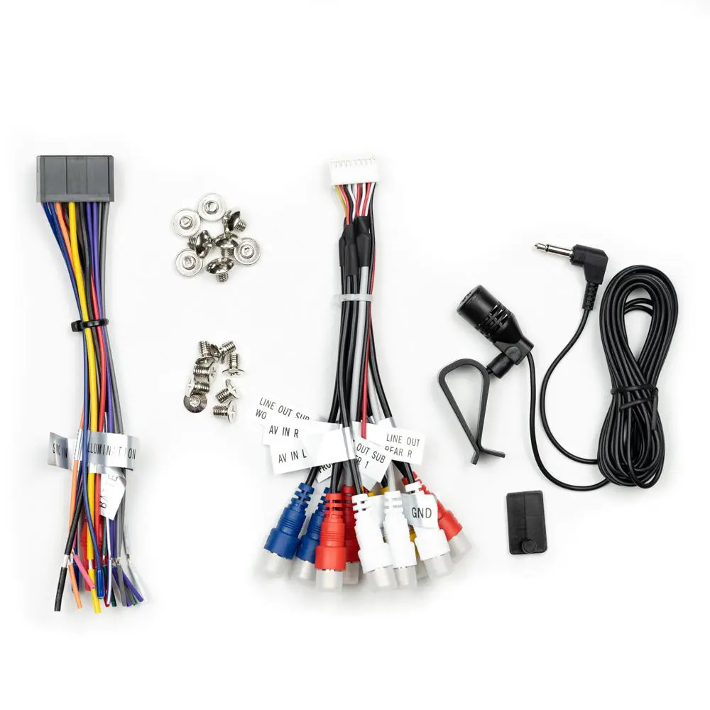 JENSEN 7" MULTIMEDIA RECEIVER WITH APPLE CARPLAY AND ANDROID AUTO WITH BACK UP CAMERA INCLUDED