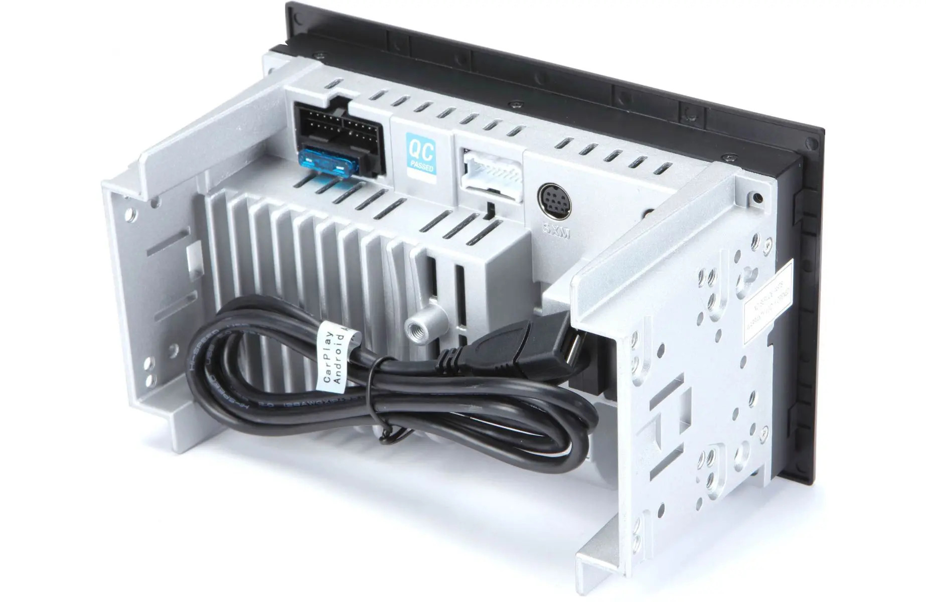 JENSEN 7" MULTIMEDIA RECEIVER WITH APPLE CARPLAY AND ANDROID AUTO WITH BACK UP CAMERA INCLUDED