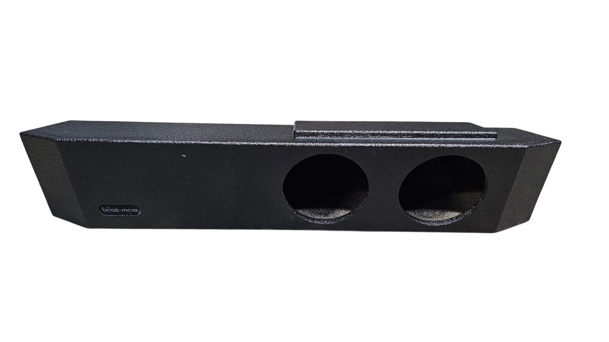 BASS-MAXX JEEP GLADIATOR DUAL 8" POLY COATED VENTED UNDER SEAT ENCLOSURE