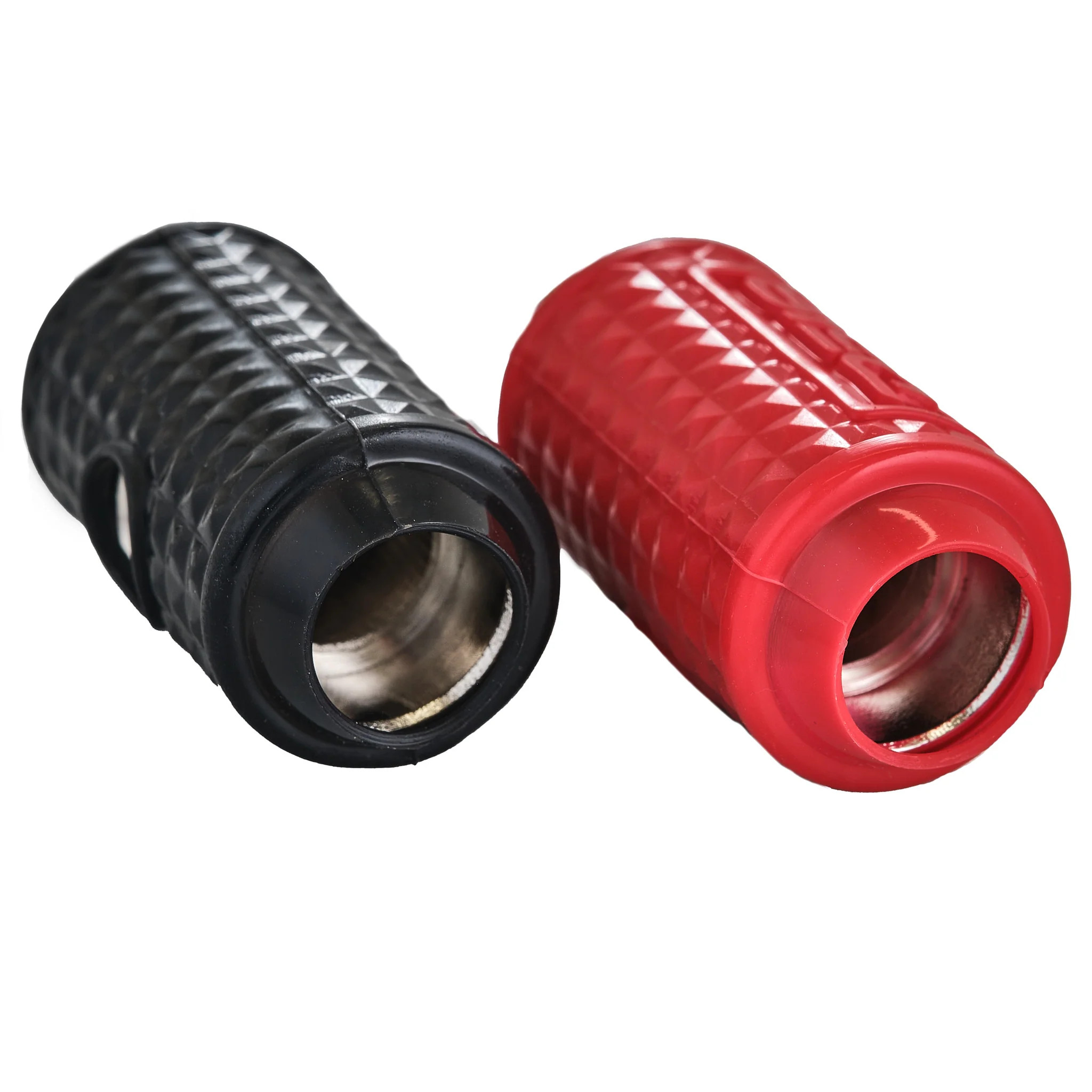 DS18 1/0GA TO 4GA AMP INPUT REDUCERS WITH OFFSET STUB AND SILICONE COVER