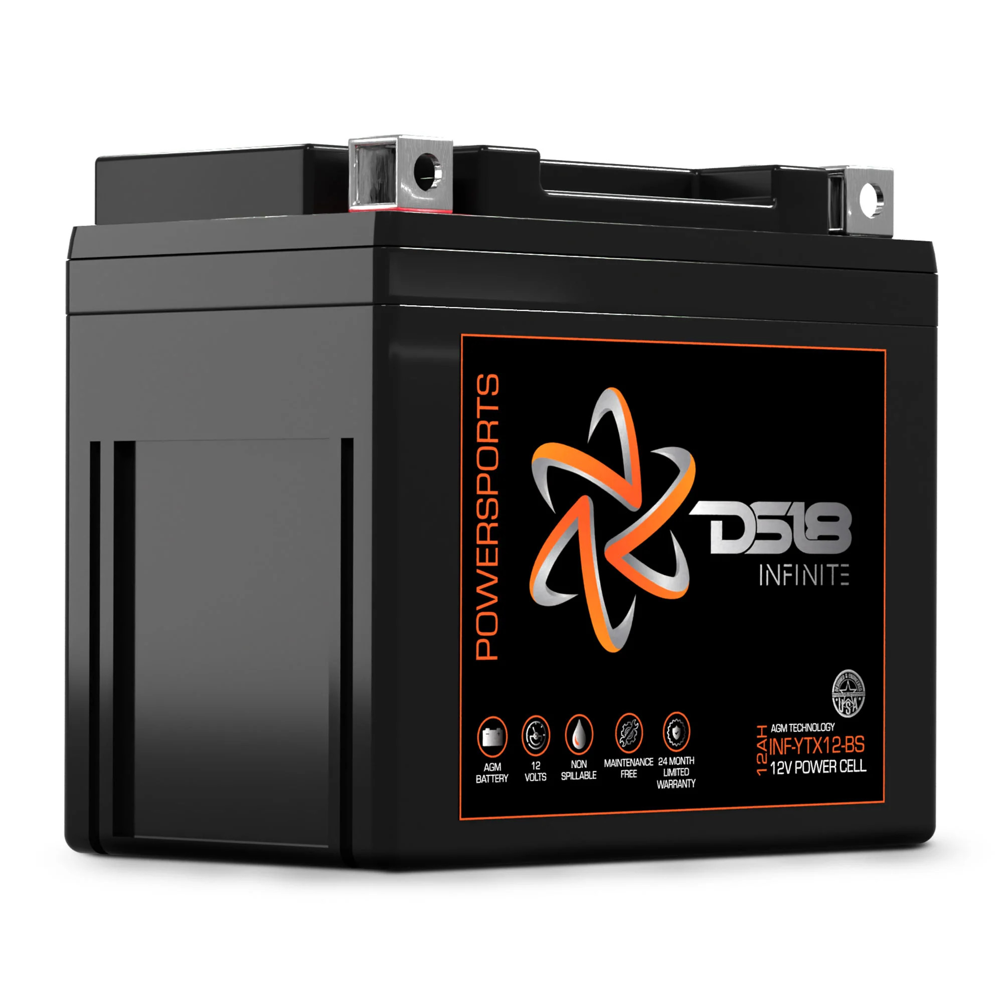 DS18 INFINITE 450 WATTS 12AH AGM POWER CELL FOR POWER SPORTS