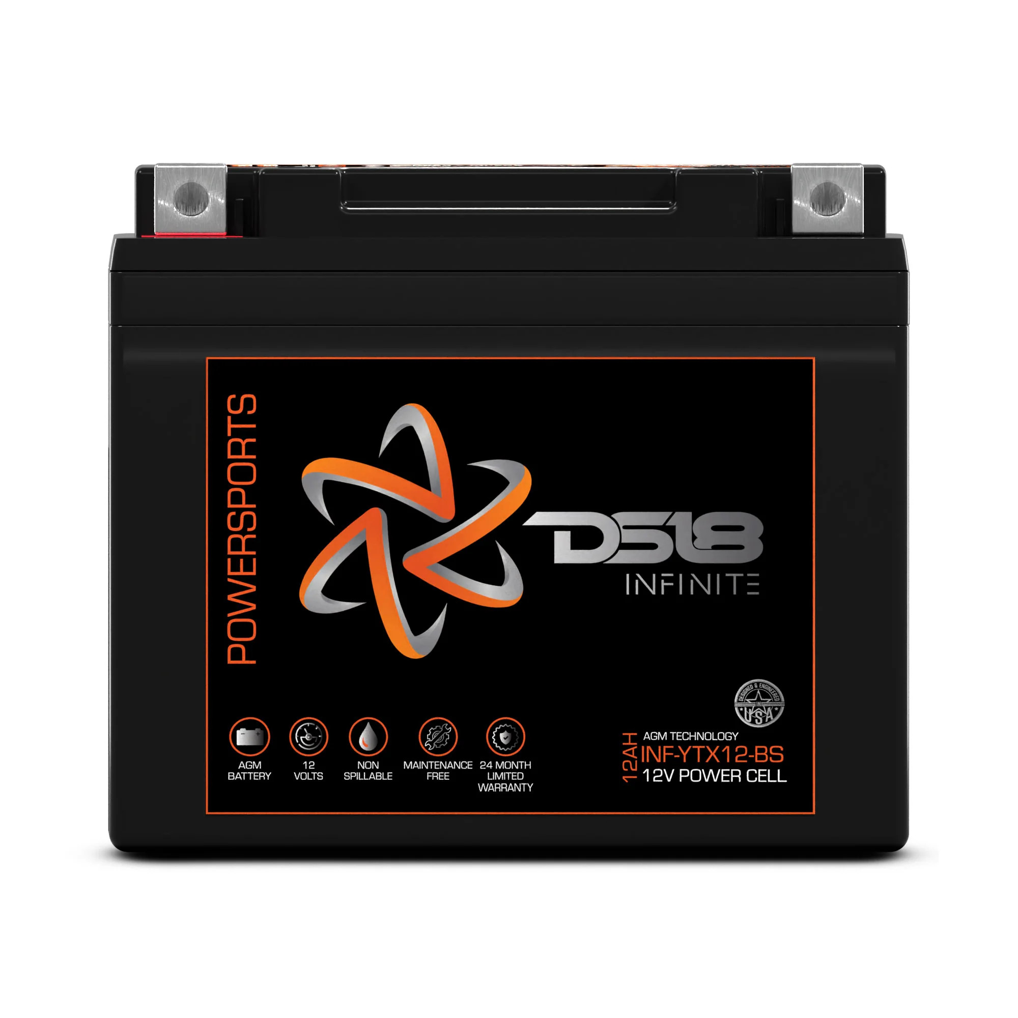 DS18 INFINITE 450 WATTS 12AH AGM POWER CELL FOR POWER SPORTS
