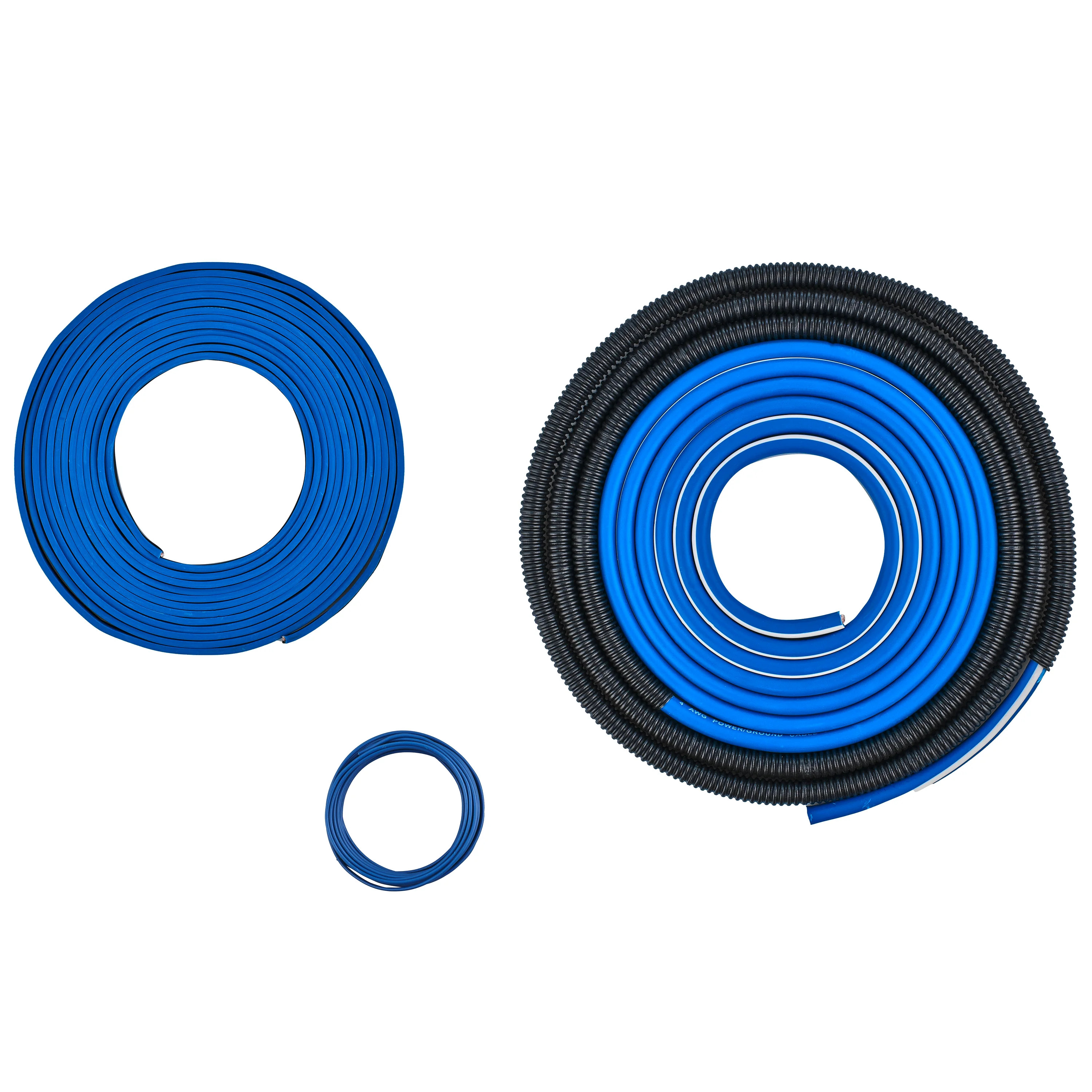 DS18 4-GA Amplifier Installation Kit - Blue