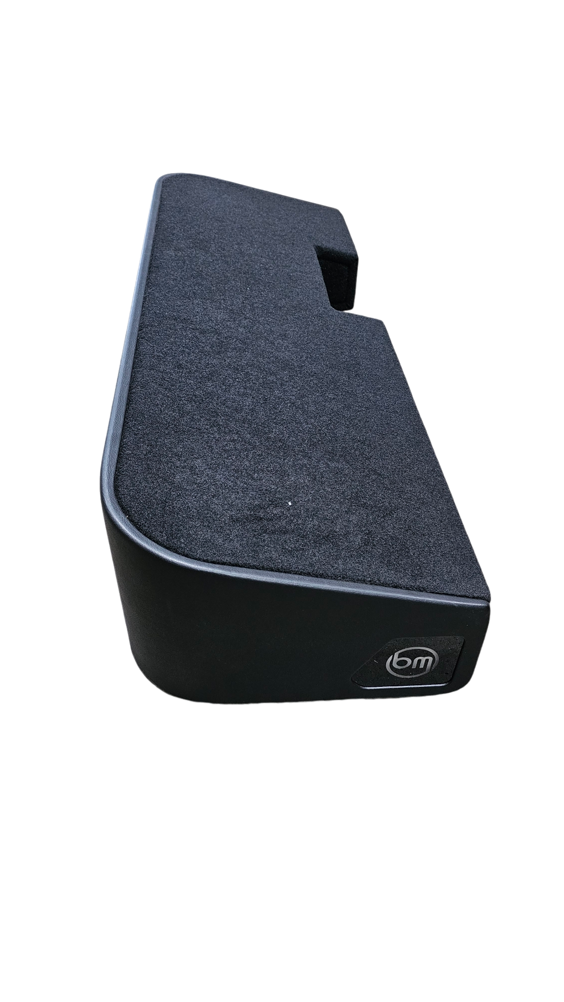 BASS-MAXX LEVEL 4 PRO SERIES GMC / CHEVROLET TRUCK 2019-2024 UP CREW CAB - ROUNDED CORNERS, VINYL WRAPPED WITH DURABLE CARPET TOP AND BOTTOM, ACRYLIC HINTERS, CHASING LED LIGHTING BUILT IN - VENTED - BLACK VINYL