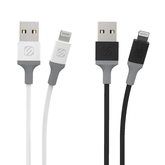 SCOSCHE 4FT. USB-A TO LIGHTNING CHARGE & SYNC CABLE - WHITE SCOSCHE 4FT. USB-A TO LIGHTNING CHARGE & SYNC CABLE - WHITE
