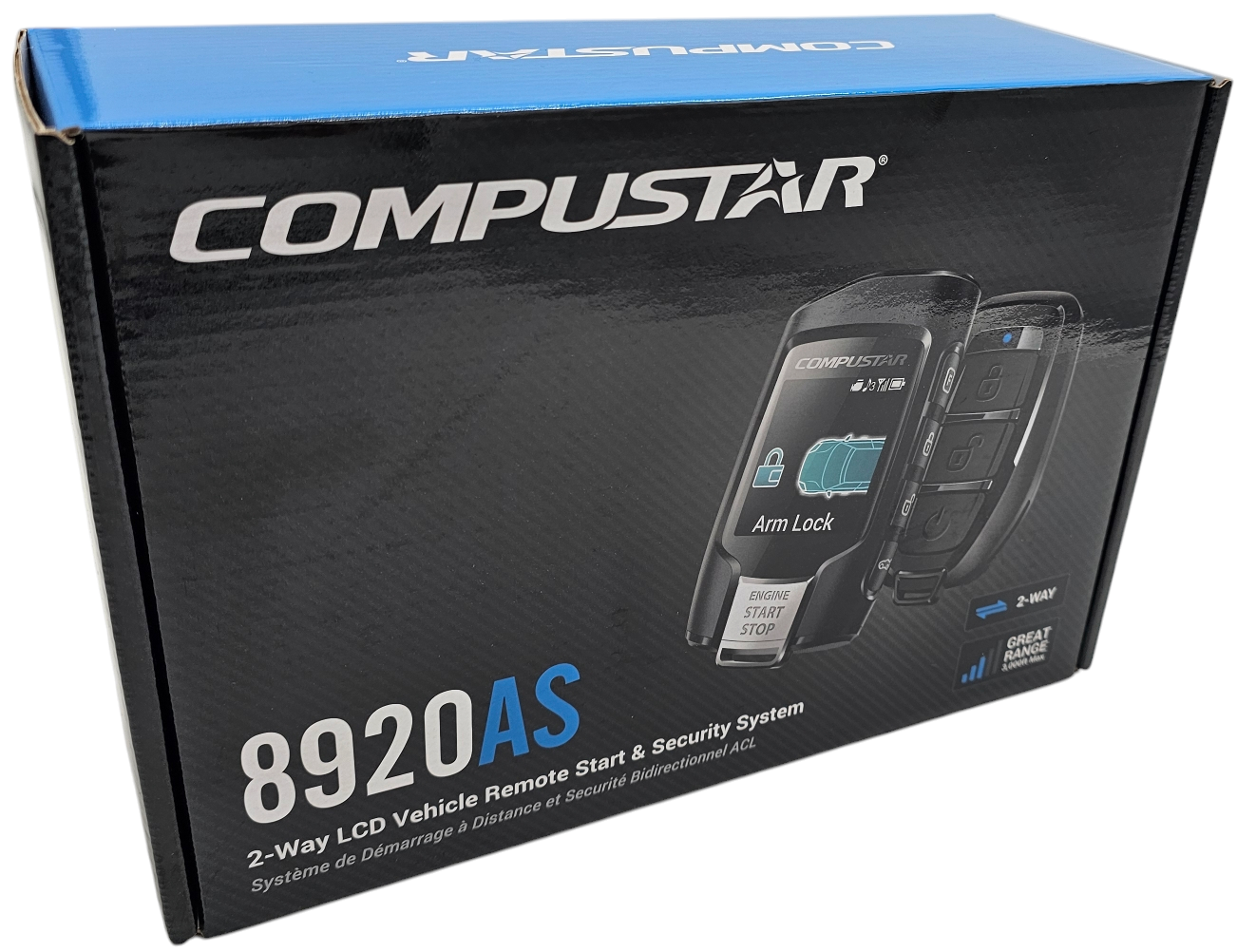 COMPUSTAR 2 WAY Q9 FM SECURITY & REMOTE START SYSTEM 3000FT RANGE