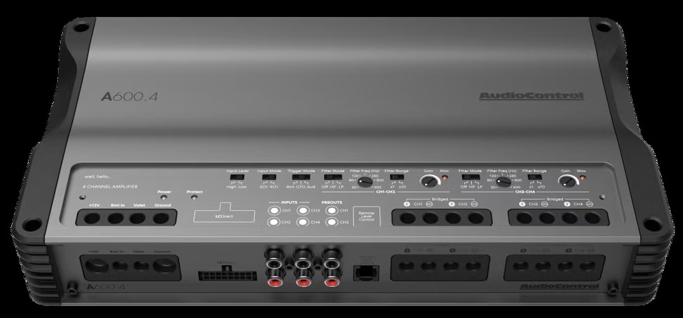 AUDIOCONTROL A600.4 4-CHANNEL ALTITUDE AMPLIFIER