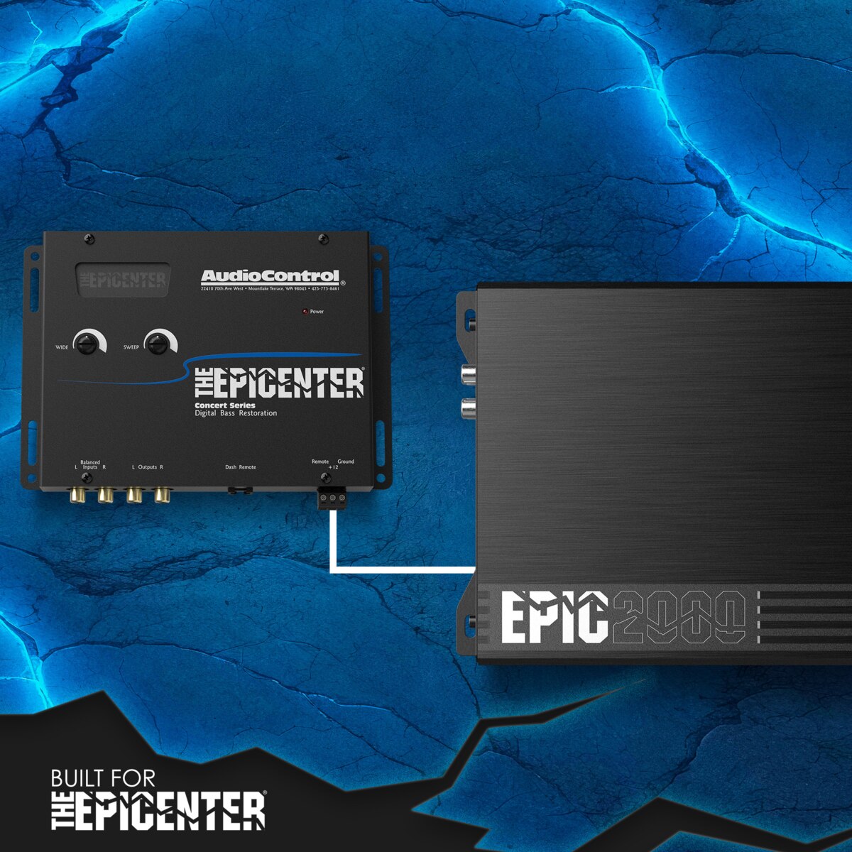 AUDIOCONTROL EPIC Series Monoblock 2000 watt Amplifier AUDIOCONTROL EPIC Series Monoblock 2000 watt Amplifier