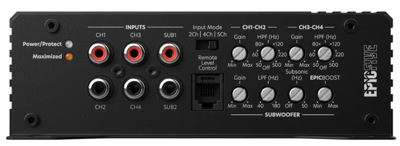 AudioControl EPIC Series 5-Channel Amplifier AudioControl EPIC Series 5-Channel Amplifier