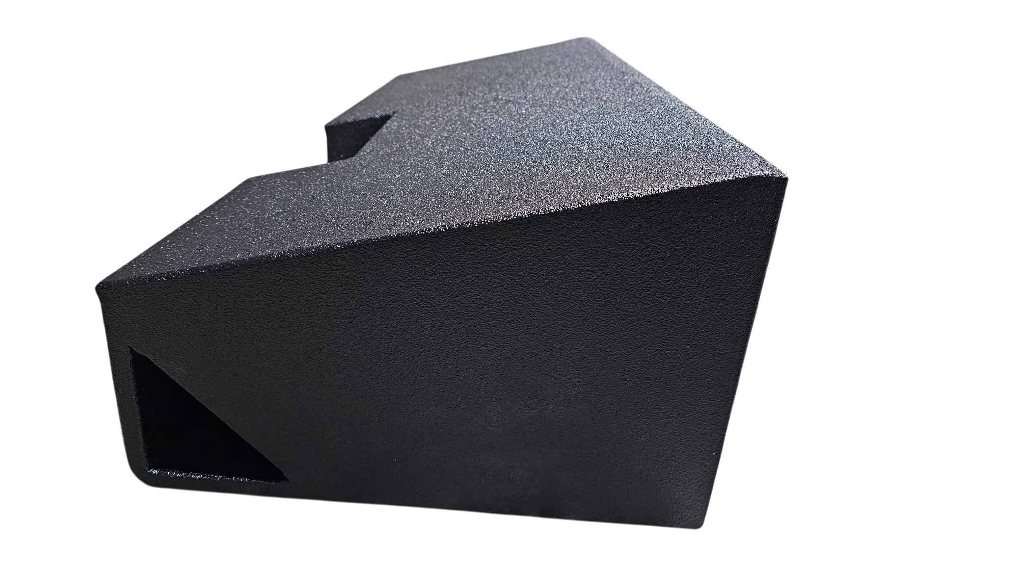 BASSMAXX POLY COATED QUAD 8" PORTED 2019-2024 GM CREW CAB FRONT FIRE