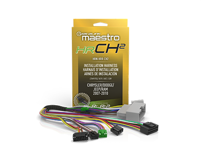 MAESTRO CH2 PLUG AND PLAY T-HARNESS FOR CHYSLER VEHICLES WITH HEADUNIT PLUG MAESTRO CH2 PLUG AND PLAY T-HARNESS FOR CHYSLER VEHICLES WITH HEADUNIT PLUG