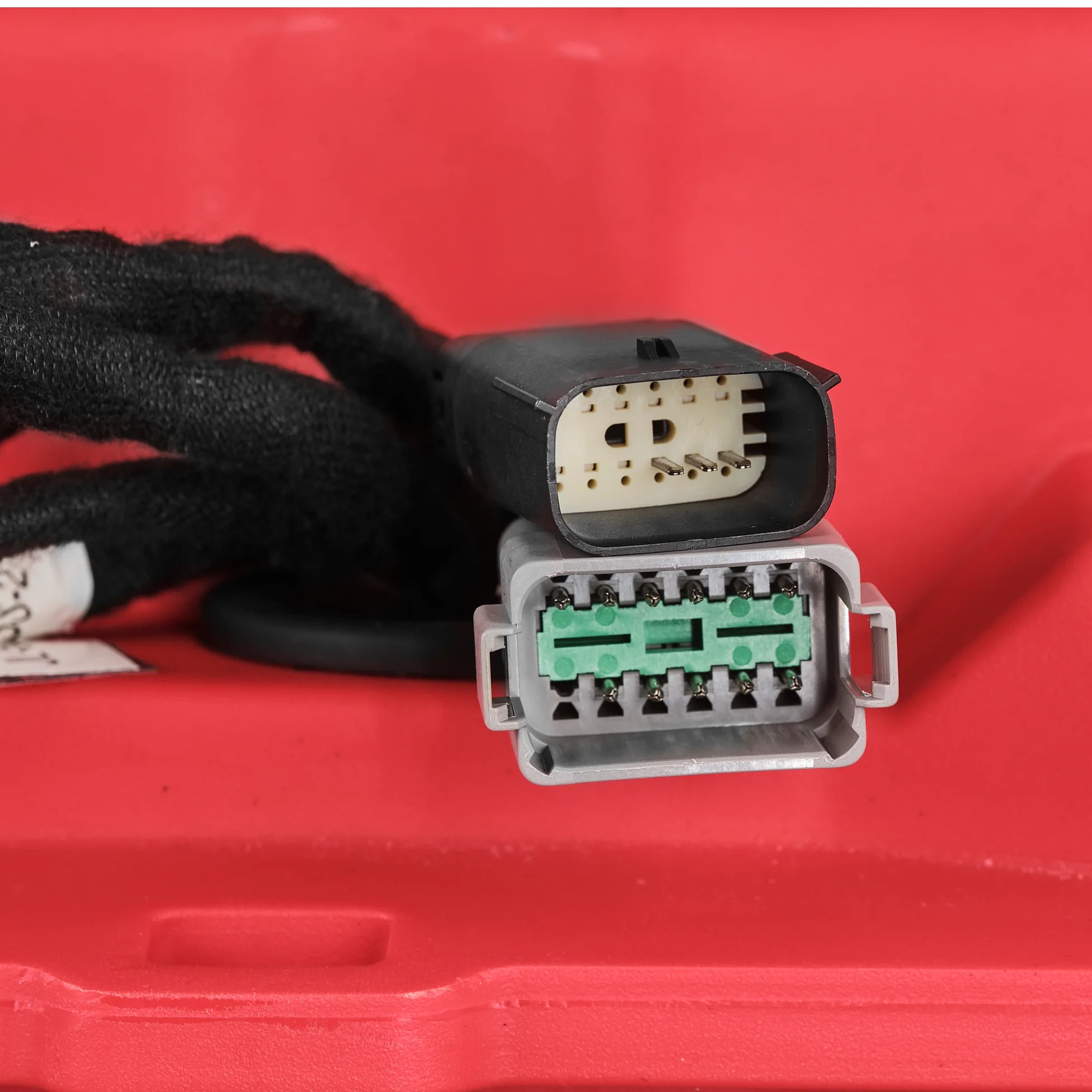 DS18 Jeep JL/JLU/JT 2024 Overhead Sound Bar Fits 4 X 8" Speakers Harness Included OEM Fit - RED