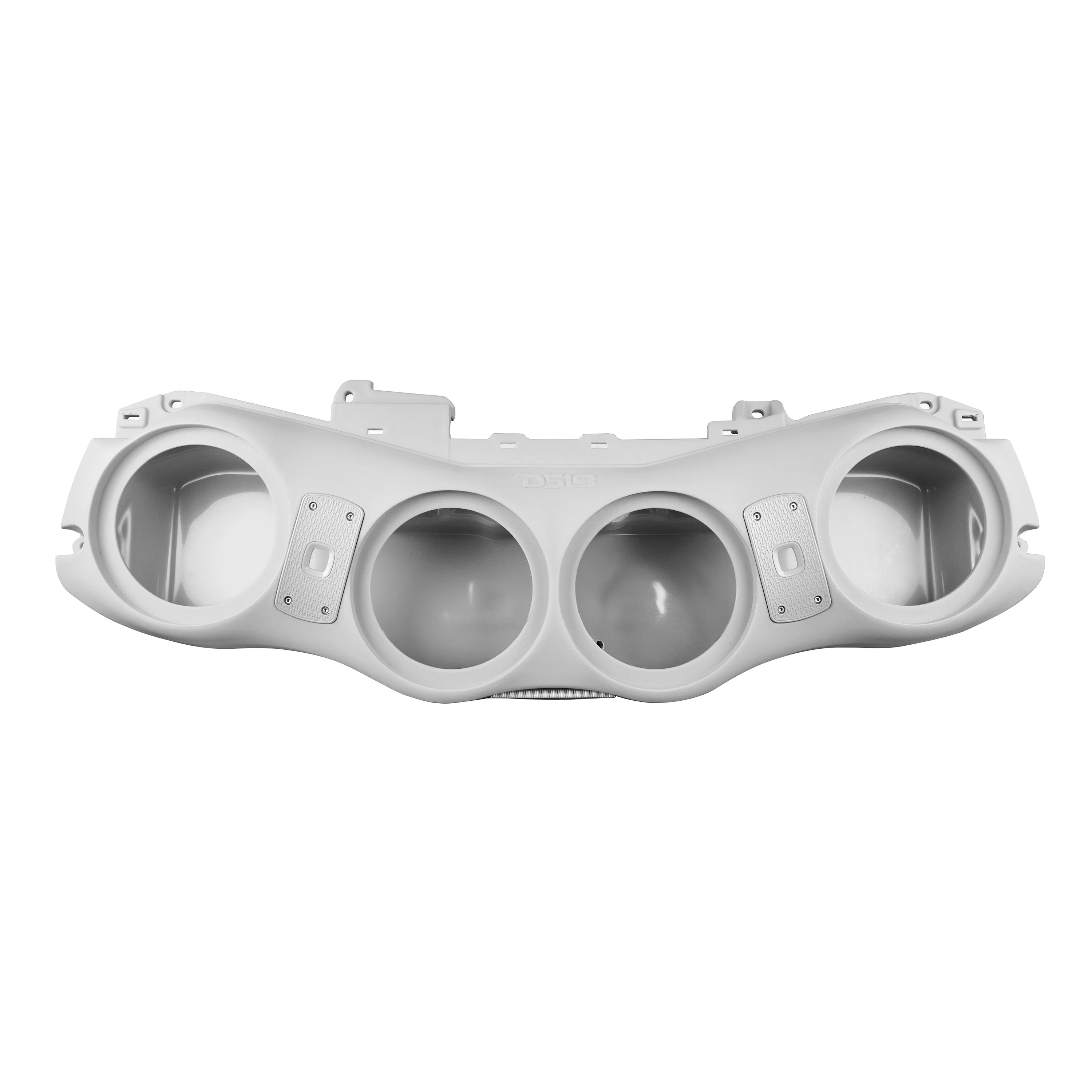 DS18 Jeep JL/JLU/JT 2024 Overhead Sound Bar Fits 4 X 8" Speakers Harness Included OEM Fit - WHITE