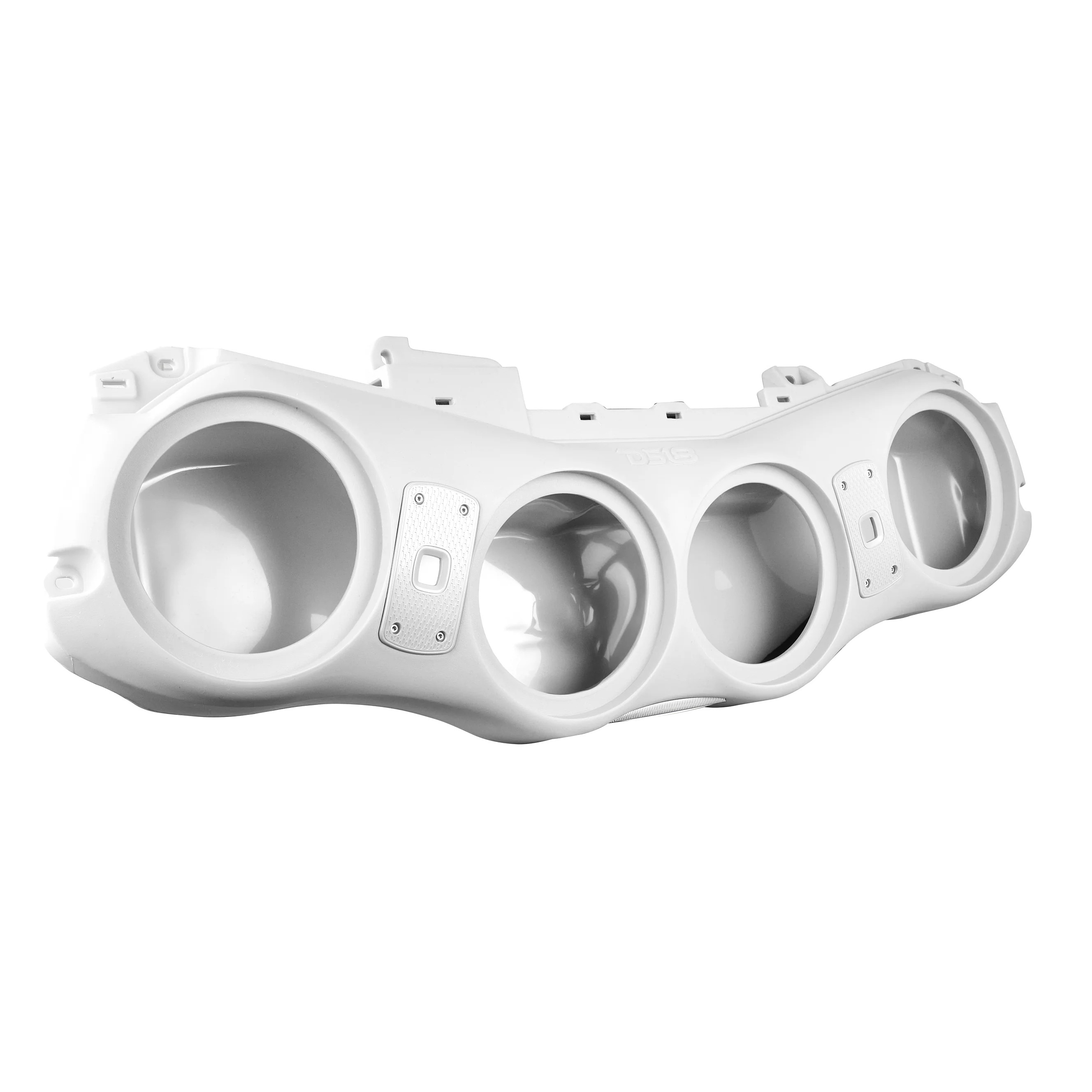 DS18 Jeep JL/JLU/JT 2024 Overhead Sound Bar Fits 4 X 8" Speakers Harness Included OEM Fit - WHITE