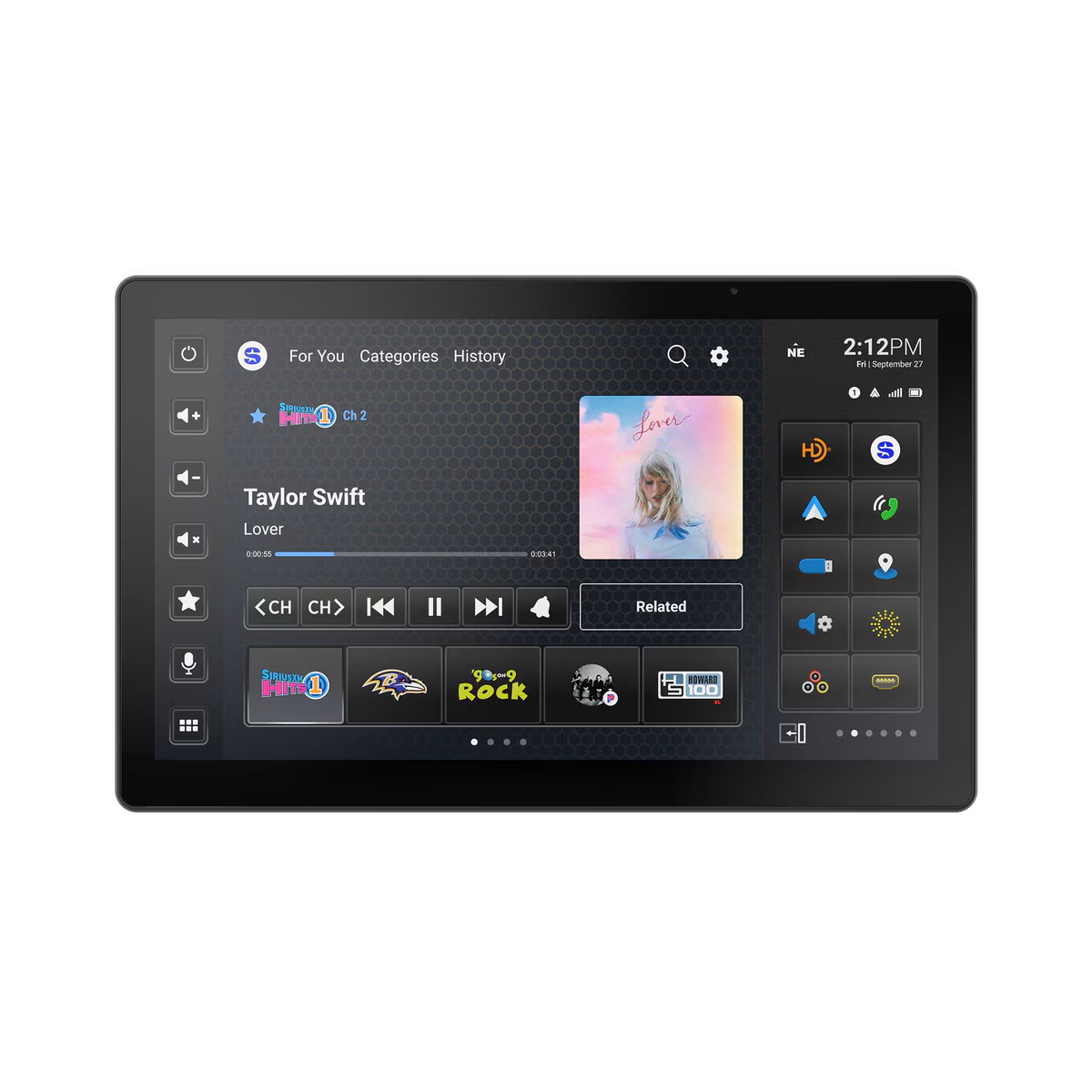 STINGER 12.8-inch FLOATING MULTIMEDIA INFOTAINMENT DISPLAY SYSTEM STINGER 12.8-inch FLOATING MULTIMEDIA INFOTAINMENT DISPLAY SYSTEM