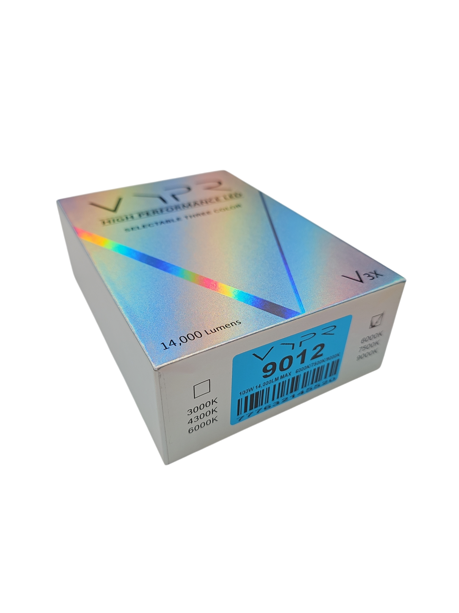VYPR LED V3X SERIES 9012 BULBS - SELECTABLE KELVIN COLORS - 6000K, 7500K, 9000K VYPR LED V3X SERIES 9012 BULBS - SELECTABLE KELVIN COLORS - 6000K, 7500K, 9000K