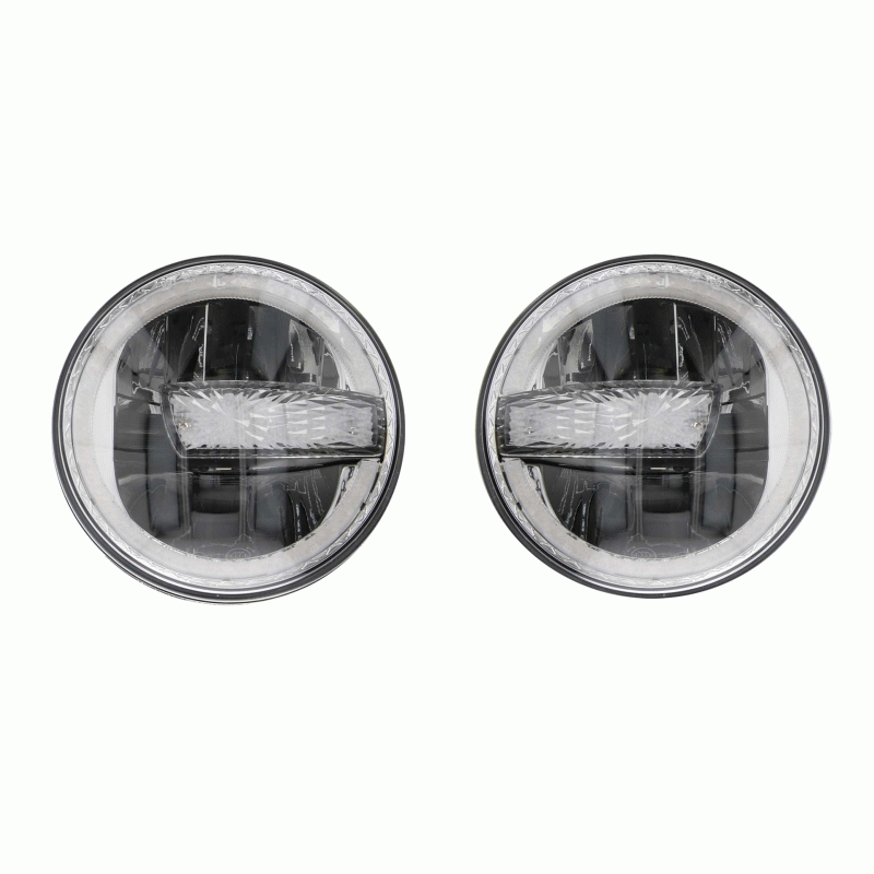 7" Premium Chasing LED Headlights - Fits select Jeeps 7" Premium Chasing LED Headlights - Fits select Jeeps
