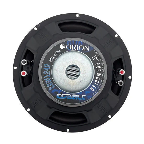 ORION COBALT 12" 400W RMS / 1600W MAX Subwoofer DUAL 4-OHM