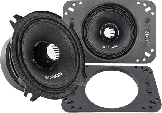 ORION COBALT 4" 4-Ohm 100W RMS/400W MAX Midrange w/ 4x6" Adapters