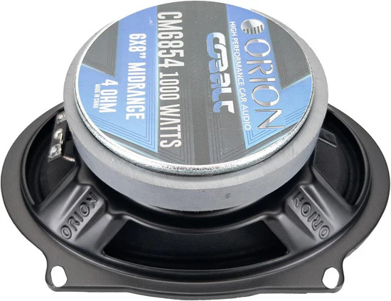 ORION COBALT 6x8" 4-Ohm 250W RMS / 1000W MAX Midrange Speakers