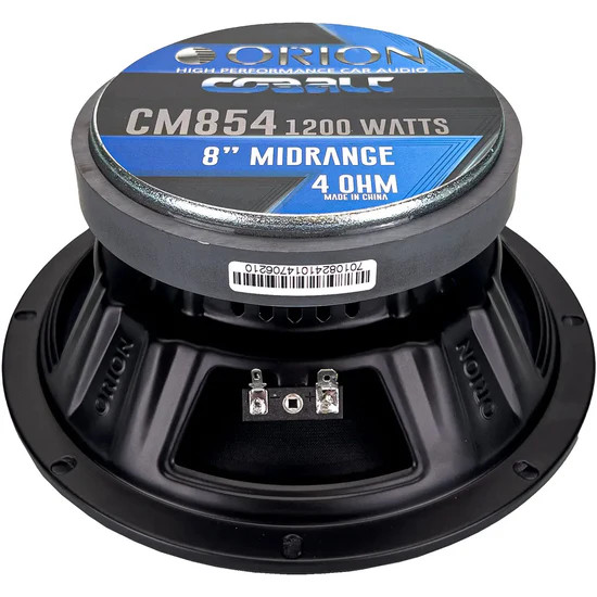 ORION COBALT 8" 4-Ohm 300W RMS / 1200W MAX Midrange Speakers