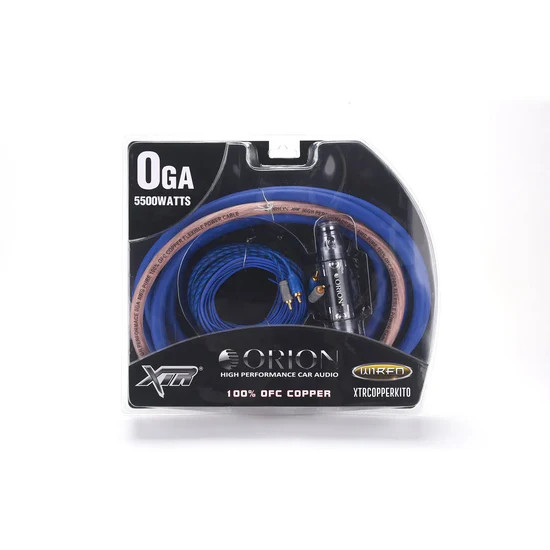 ORION 0-GAUGE 100% OFC AMPLIFIER WIRING KIT