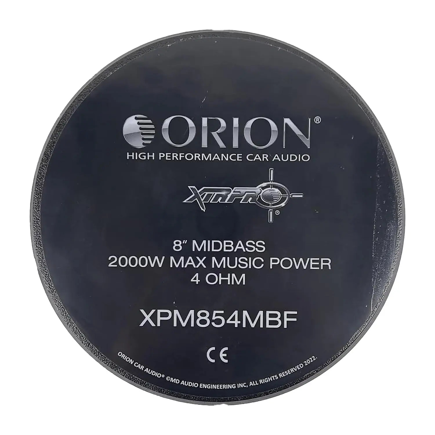 ORION 8" 500 Watts RMS / 2000 Watts MAX Midbass speakers