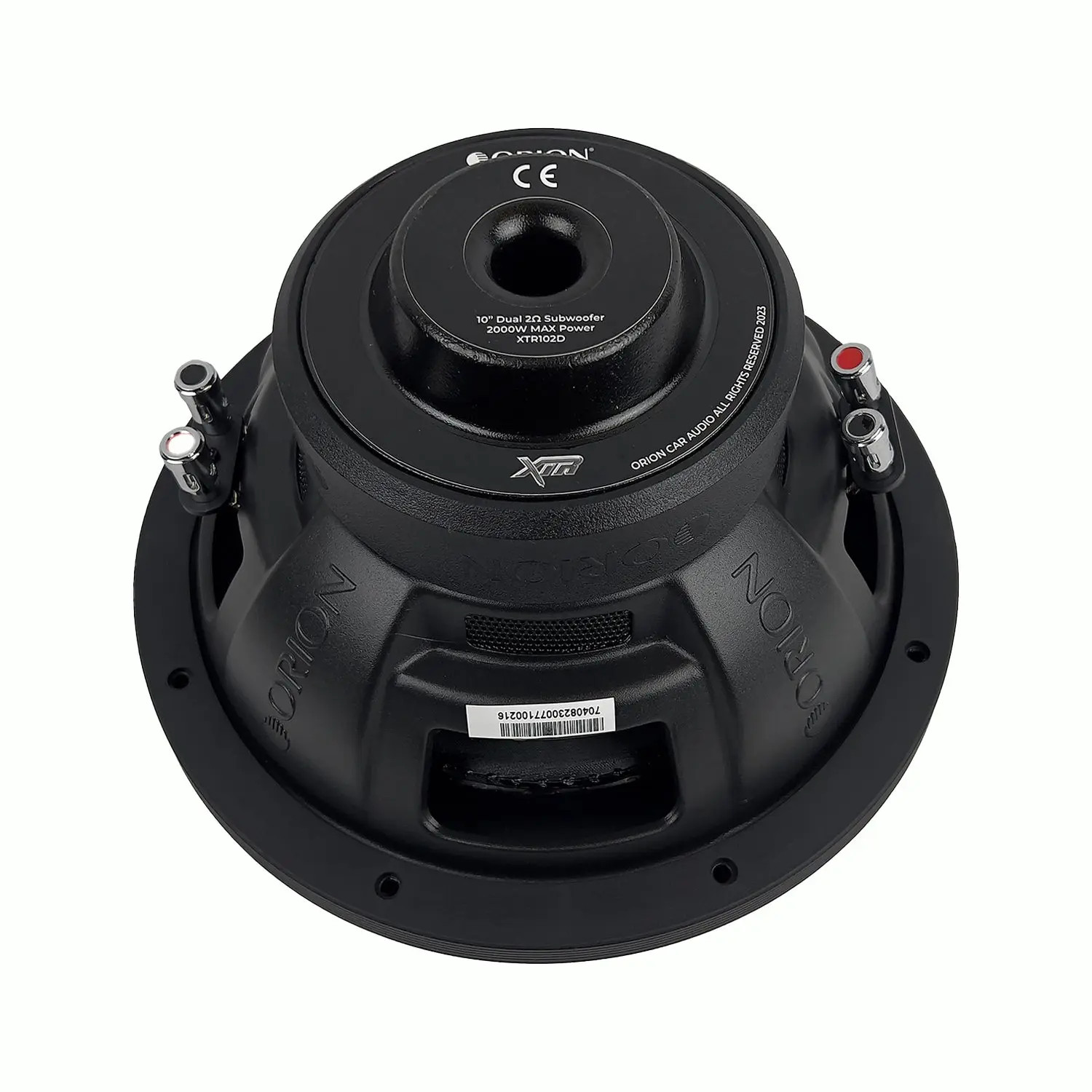 ORION 10" XTR Series 500W RMS / 2000W MAX Subwoofer DUAL 2 OHM