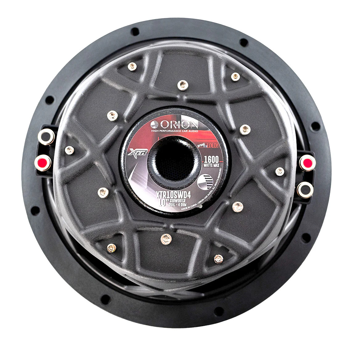 ORION 10" 400W RMS / 1600W MAX Shallow Subwoofer DUAL 4 OHM