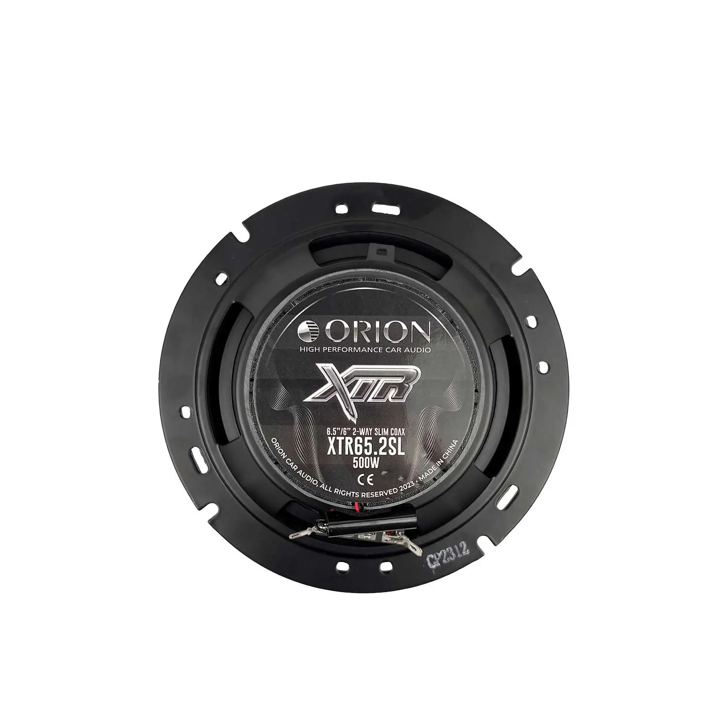 ORION XTR 6.5" 2-Way 60 Watts RMS/240 MAX Coaxial Shallow Speakers