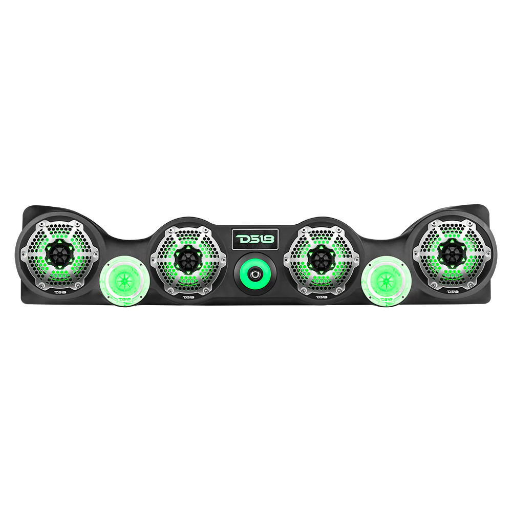 DS18 JEEP WRANGLER TJ OVERHEAD SOUND BAR - BLACK