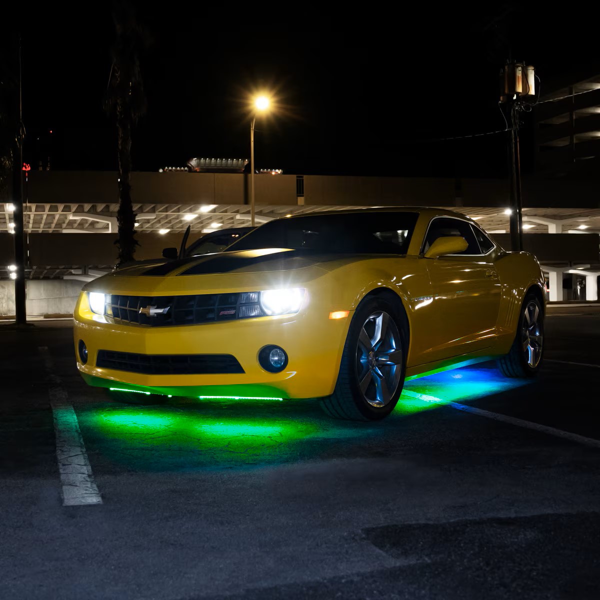 COLORTRAIL 6-Pc Flexible Chasing-RGBW LED Underbody Vehicle Kit with Enlight10 APP Full Control + Horizon Connectivity