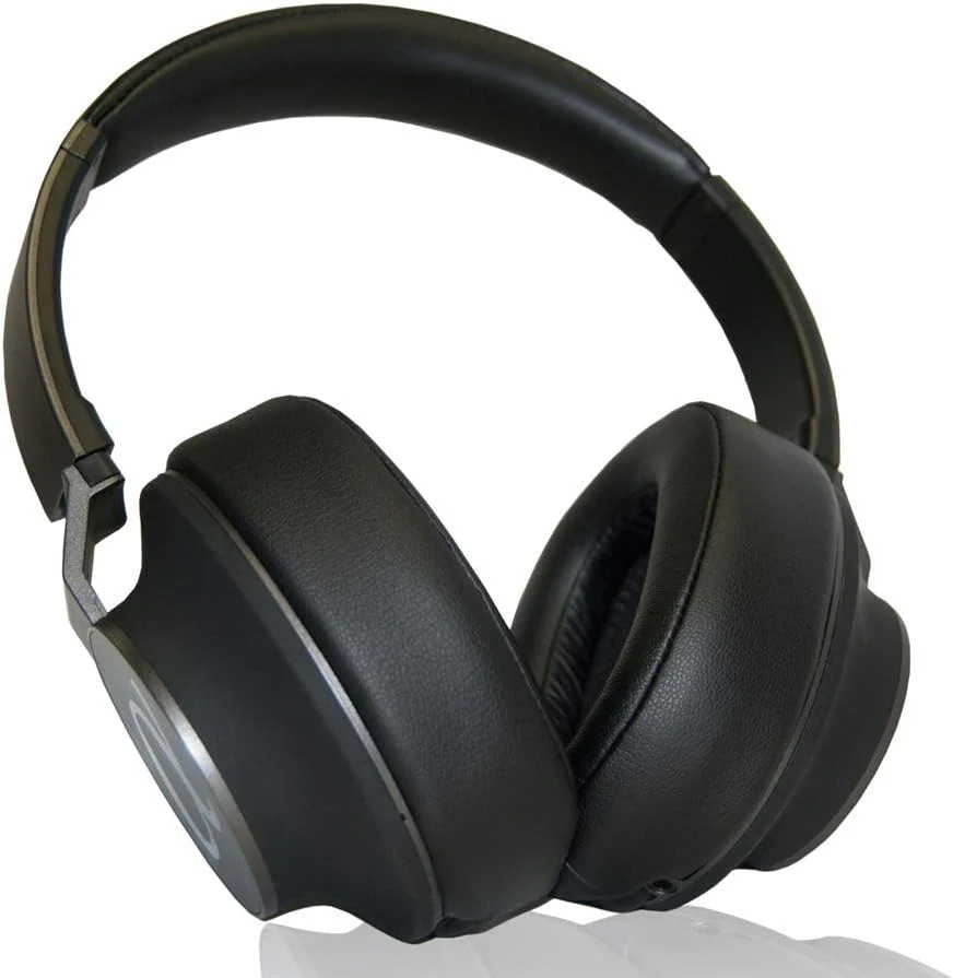 Alphasonik V80BN Active Noise Canceling Headphones Bluetooth Wireless with Microphone Alpha Deep Bass Wireless Headphones Over Ear, Cooling Foam Earpads, 30 Hours Playtime Alphasonik V80BN Active Noise Canceling Headphones Bluetooth Wireless with Microphone Alpha Deep Bass Wireless Headphones Over Ear, Cooling Foam Earpads, 30 Hours Playtime