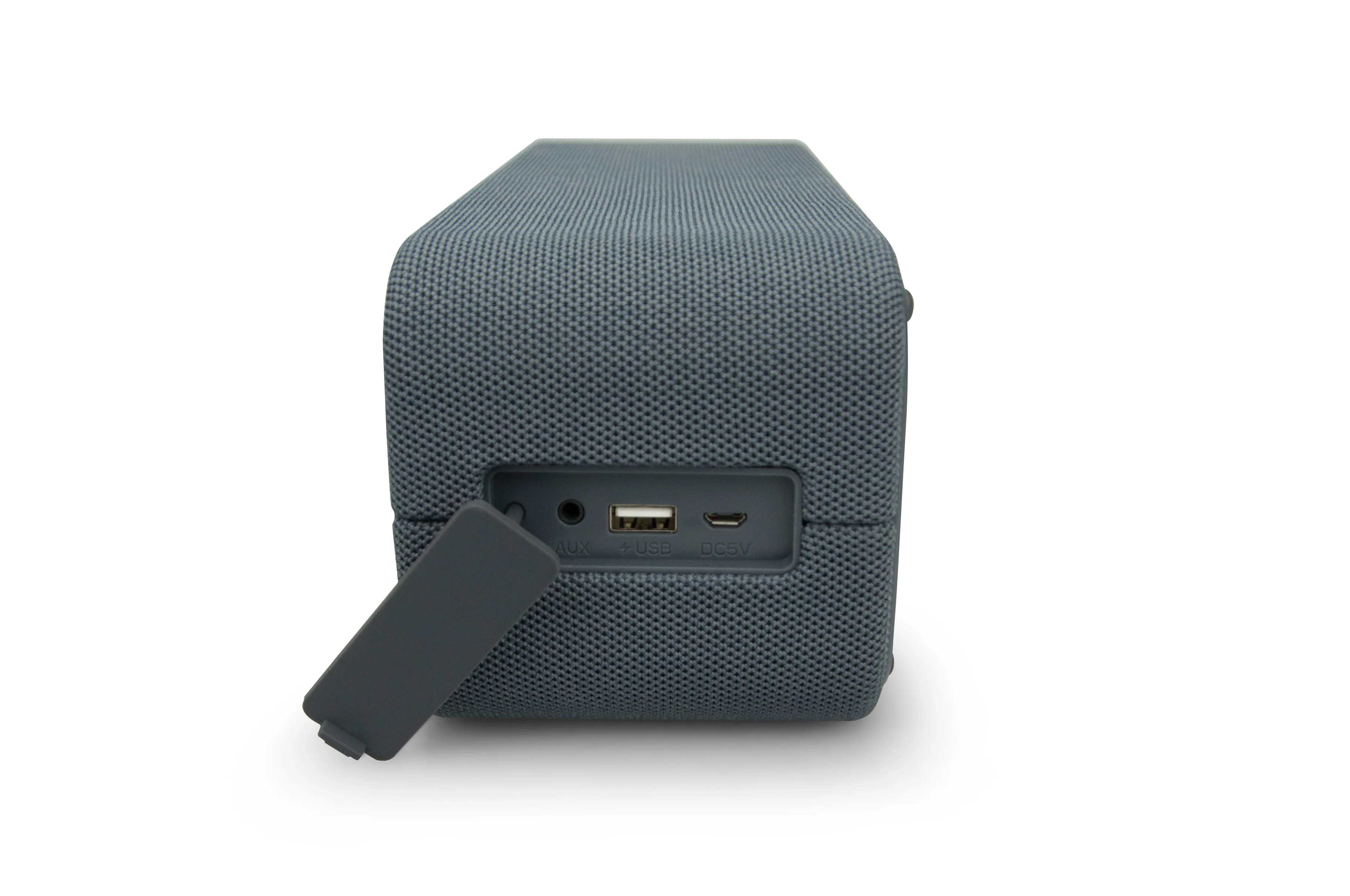 ALPHASONIK Gray Portable Bluetooth Speaker System, Large Size