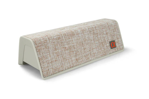 ALPHASONIK Beige Portable Bluetooth Speaker System