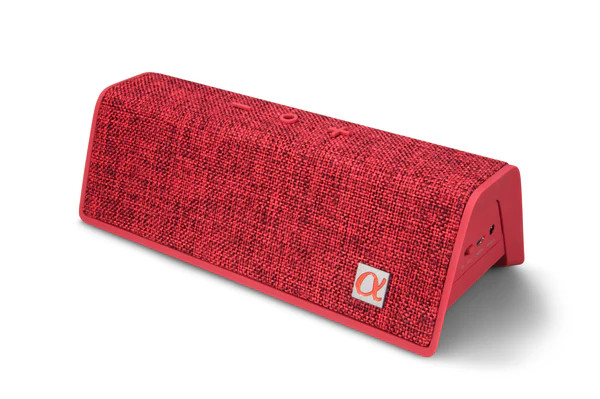 ALPHASONIK Red Portable Bluetooth Speaker System