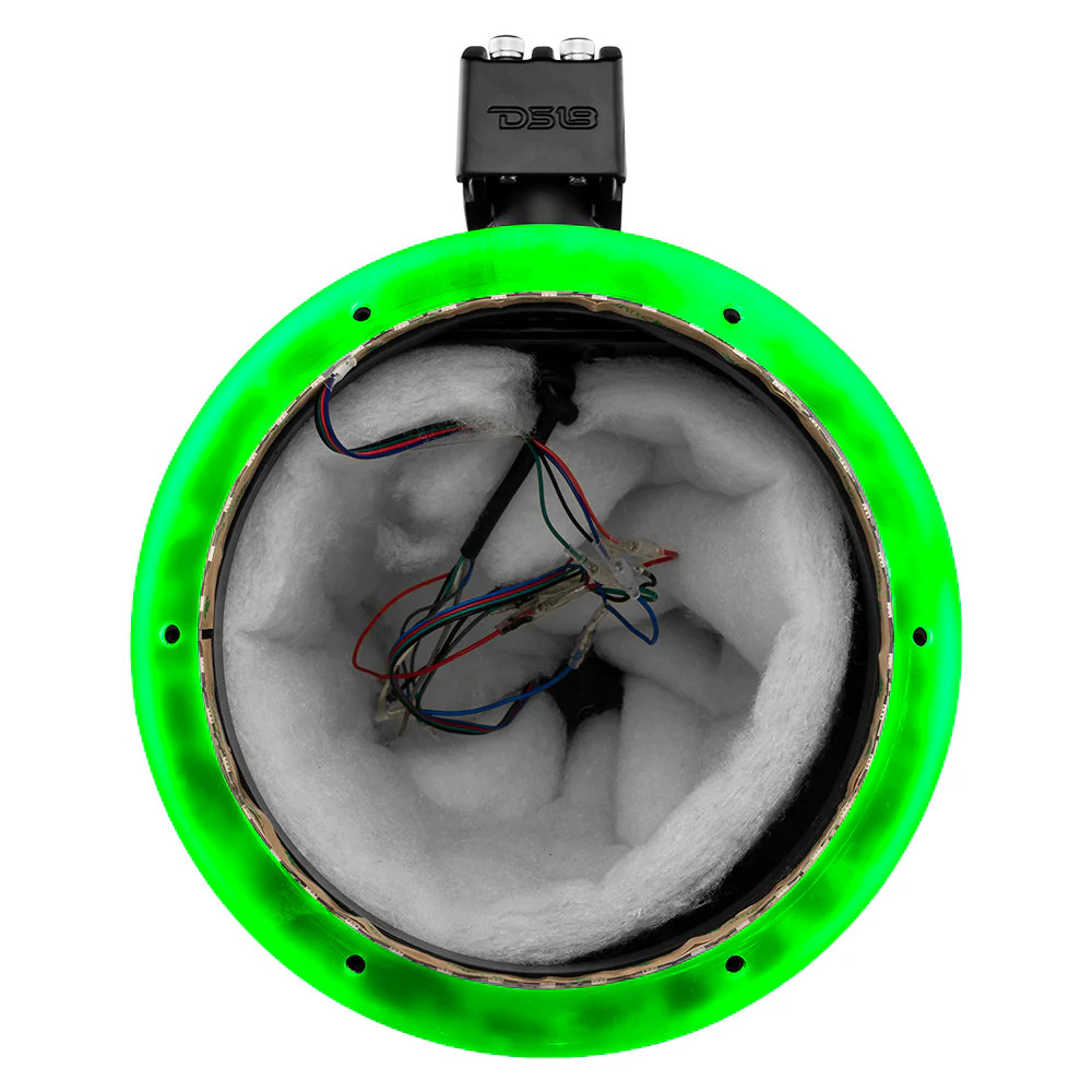 DS18 NXL MARINE AND POWERSPORTS TOWERS10" | RGB Led Lights | Black (SPEAKERS NOT INCLUDED) - SOLD AS EACH