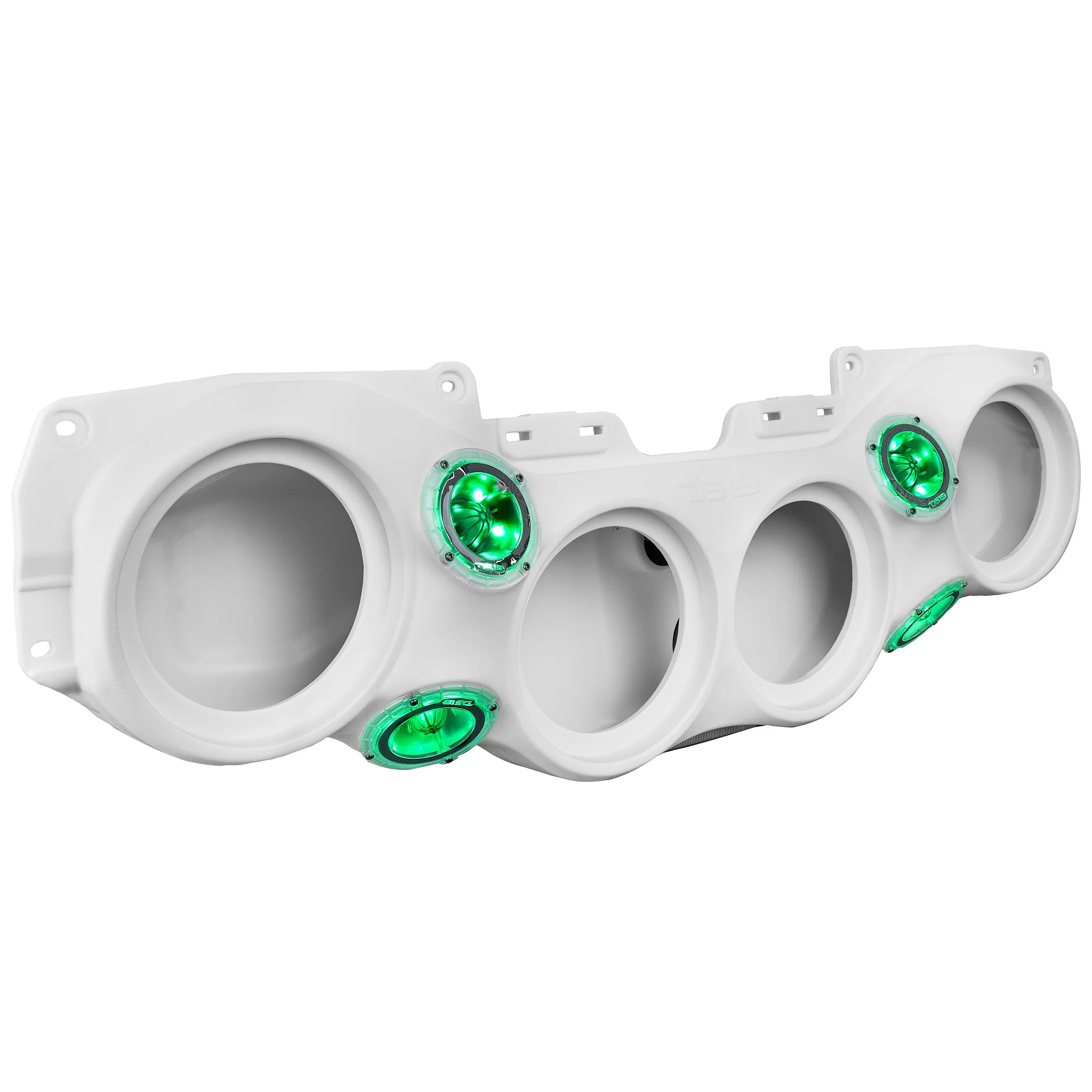 DS18 Jeep JL/JLU,JT Overhead Bar System Fits 4 X 8" Speakers (Not Included) and 4 X Tweeters PRO-TW4L and Harness Included -White DS18 Jeep JL/JLU,JT Overhead Bar System Fits 4 X 8" Speakers (Not Included) and 4 X Tweeters PRO-TW4L and Harness Included -White