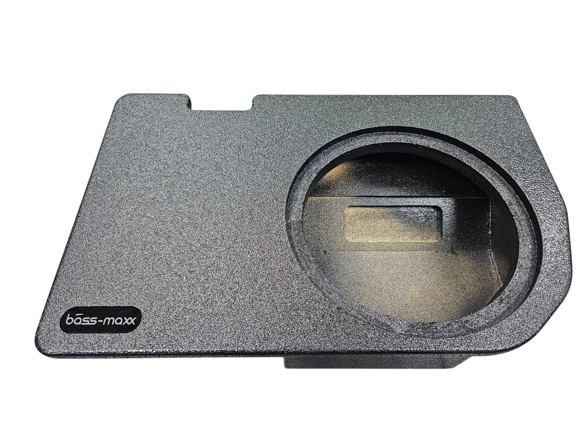 BASSMAXX POLY COATED 2024-UP TOYOTA TACOMA CREW CAB SINGLE 12" SEALED ENCLOSURE