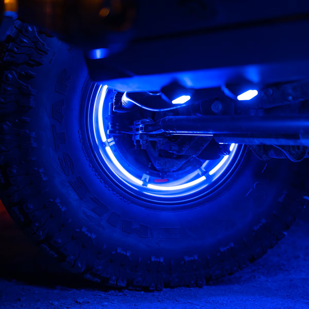 COLORTRAIL 14-18inch Adjustable RGBW Multi-Color LED Wheel Light Kits with ENLIGHT10 APP Full Control + Horizon Connectivity COLORTRAIL 14-18inch Adjustable RGBW Multi-Color LED Wheel Light Kits with ENLIGHT10 APP Full Control + Horizon Connectivity